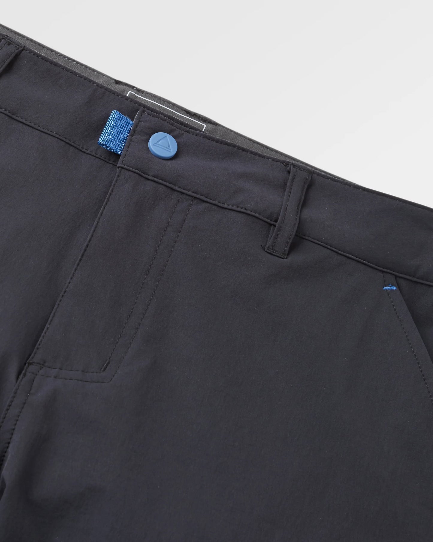 365 Trail Roll Up Trouser 2.0 - Black - Flatlay