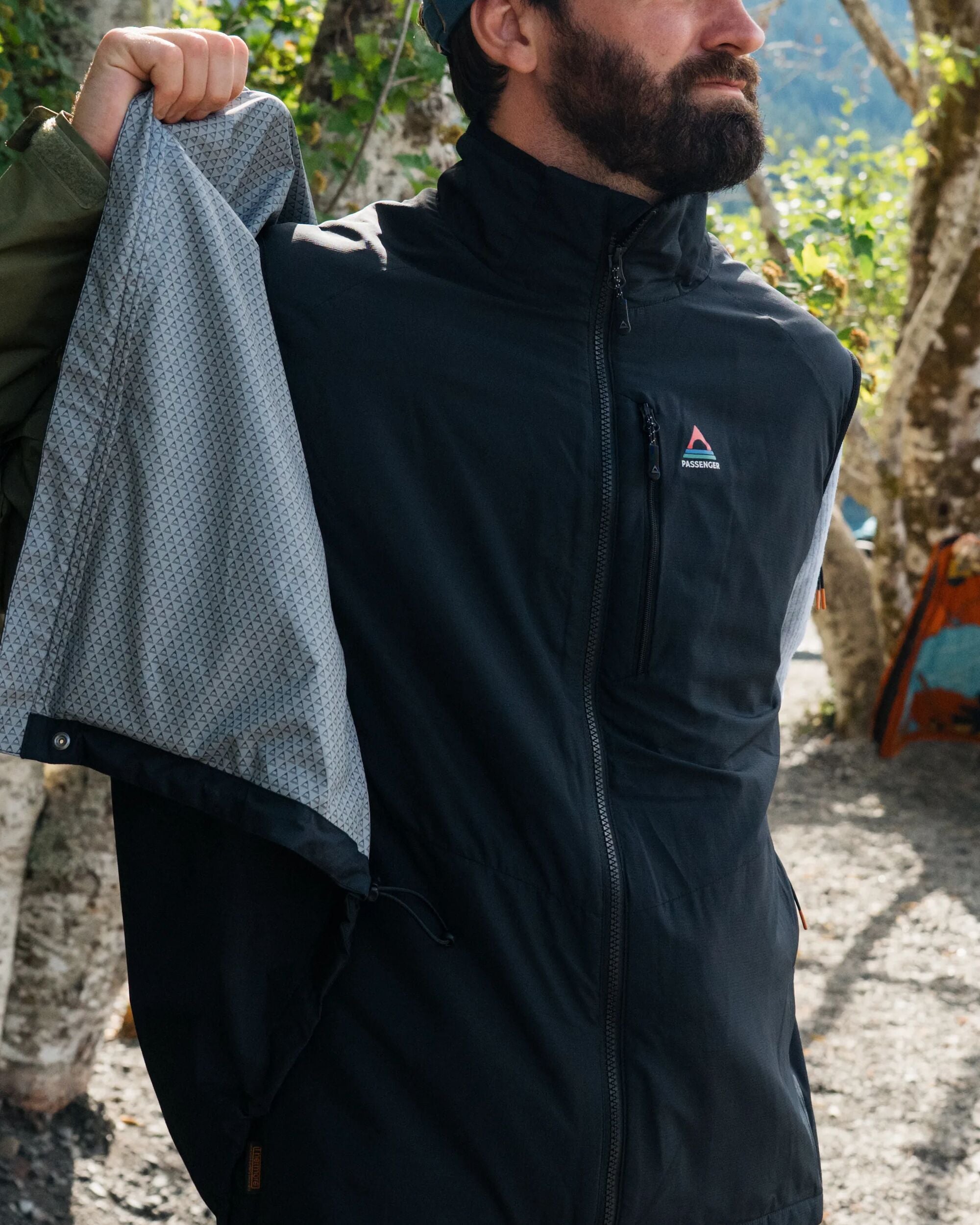 Daybreak Lightweight Recycled Thermore® Insulated Gilet - Black - Lifestyle