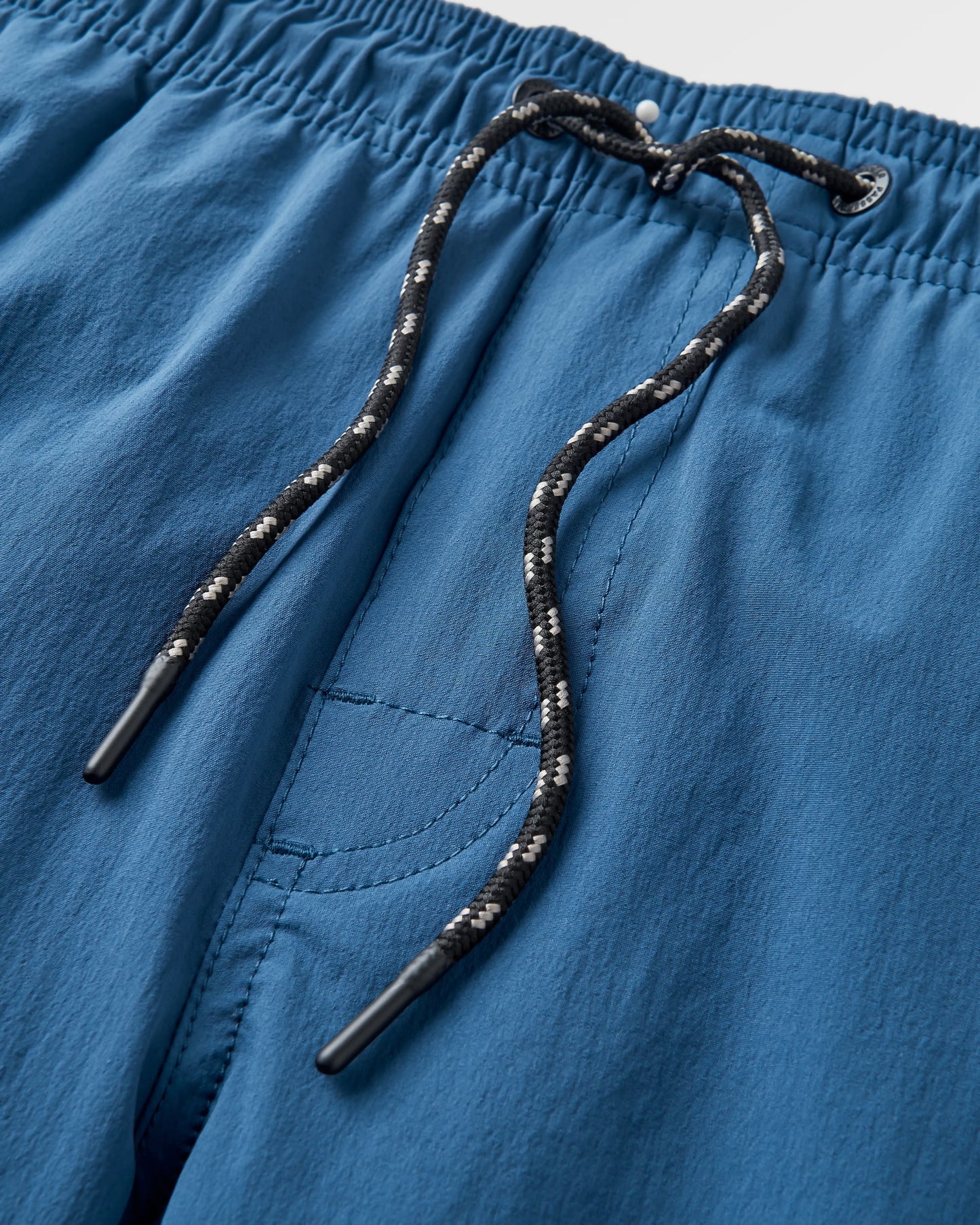 Drifter Beach Lined Short - Dark Denim - Flatlay