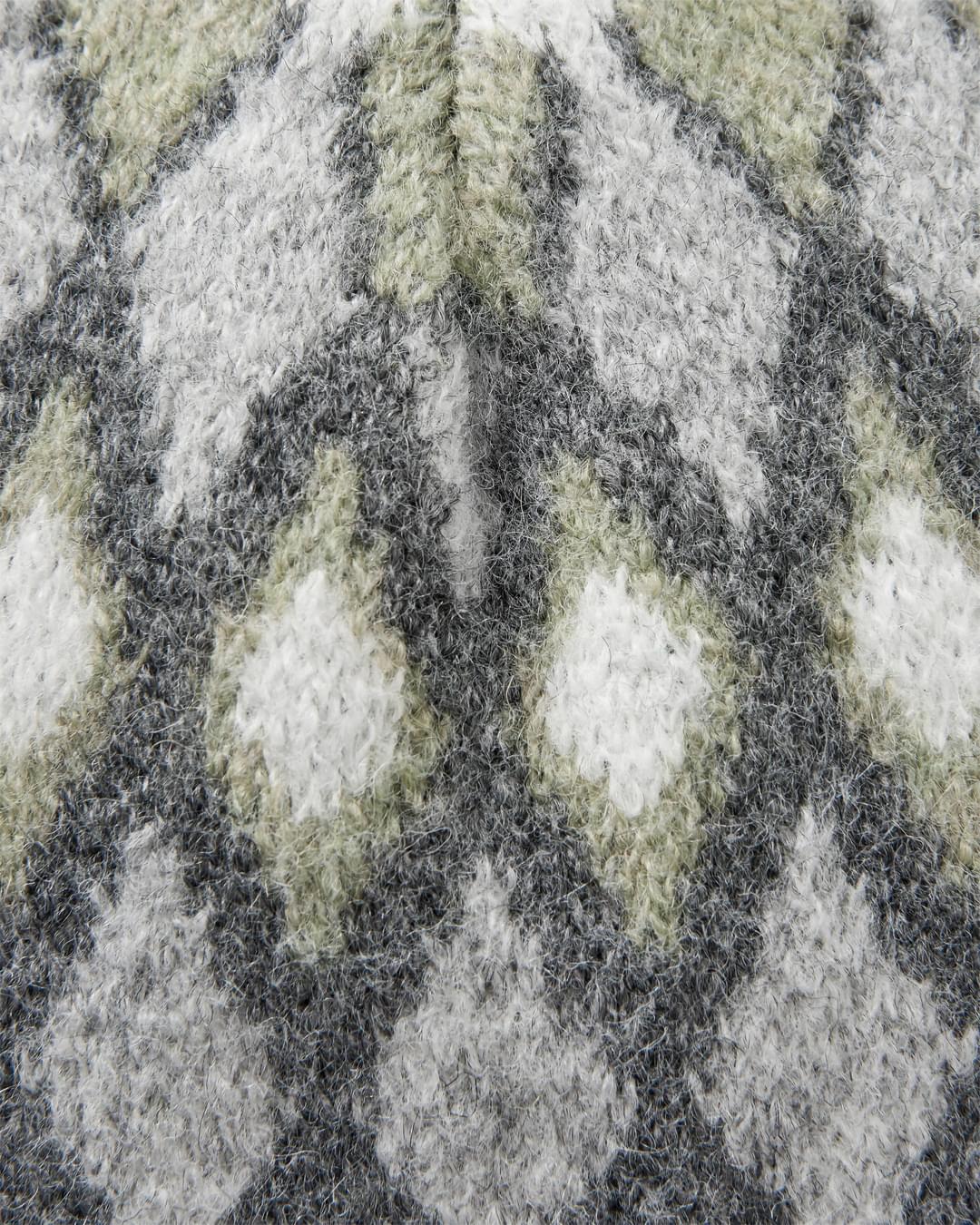Snowdrop Recycled Bobble Hat - Grey Marl - Flatlay