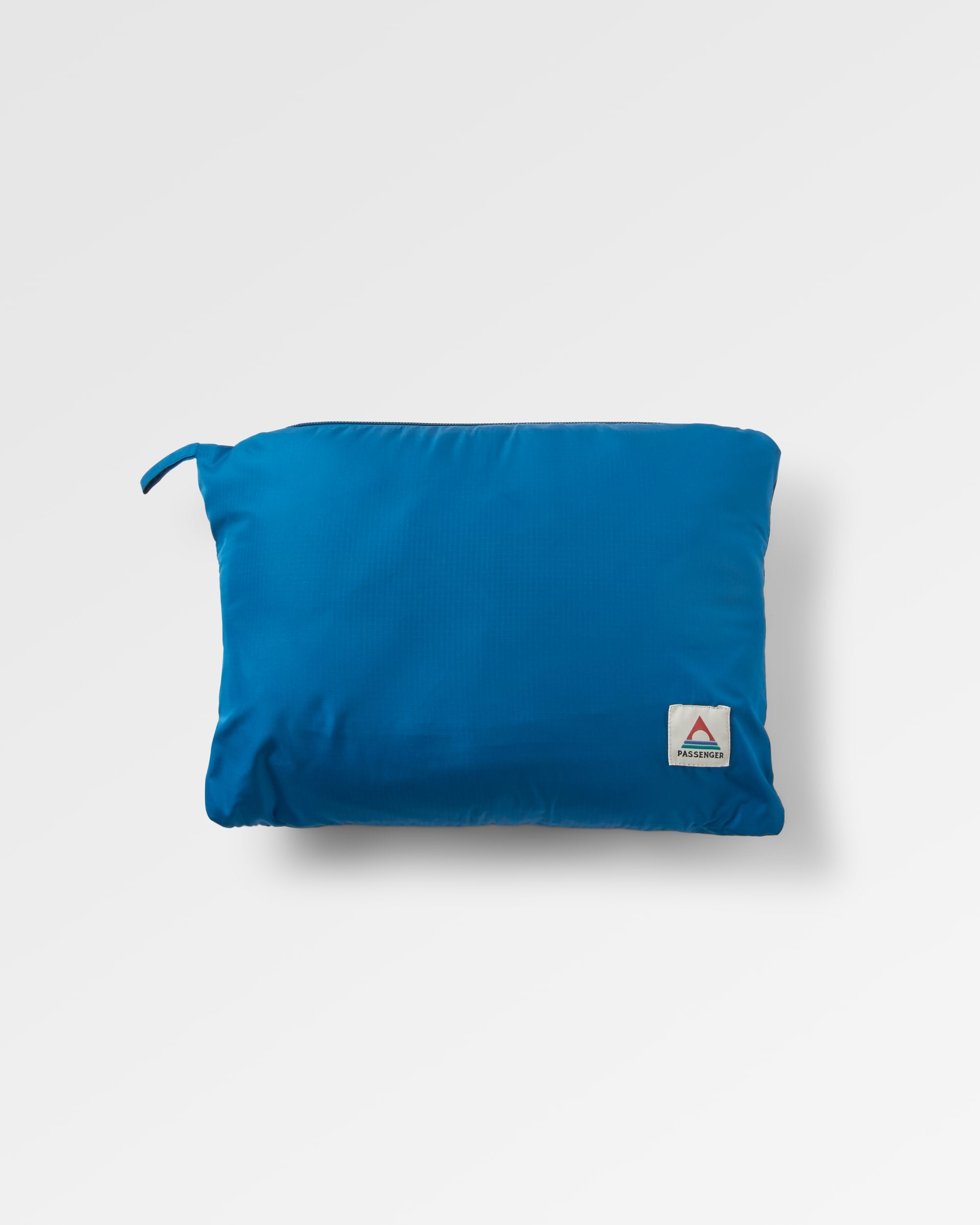 Oceanic Recycled Insulated Anorak - Tidal Blue/Burnt Orange - Flatlay