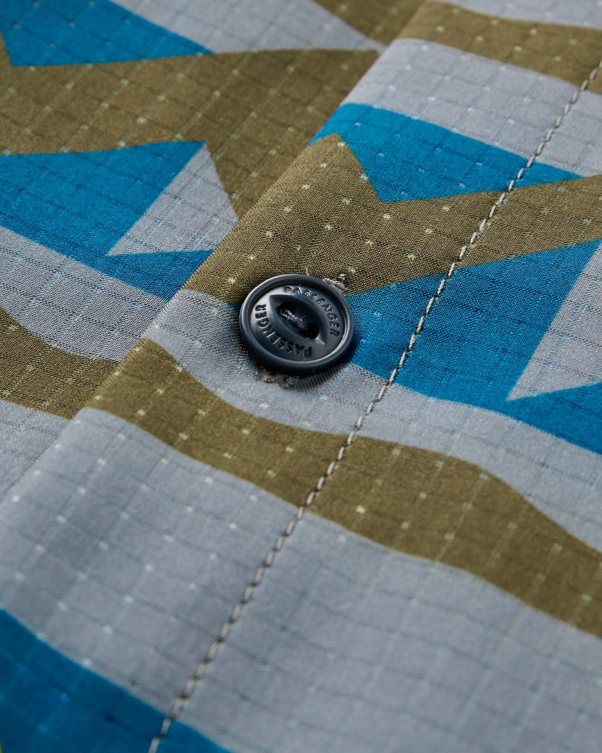 365 Recycled Active Shirt - Views Dark Olive - Flatlay