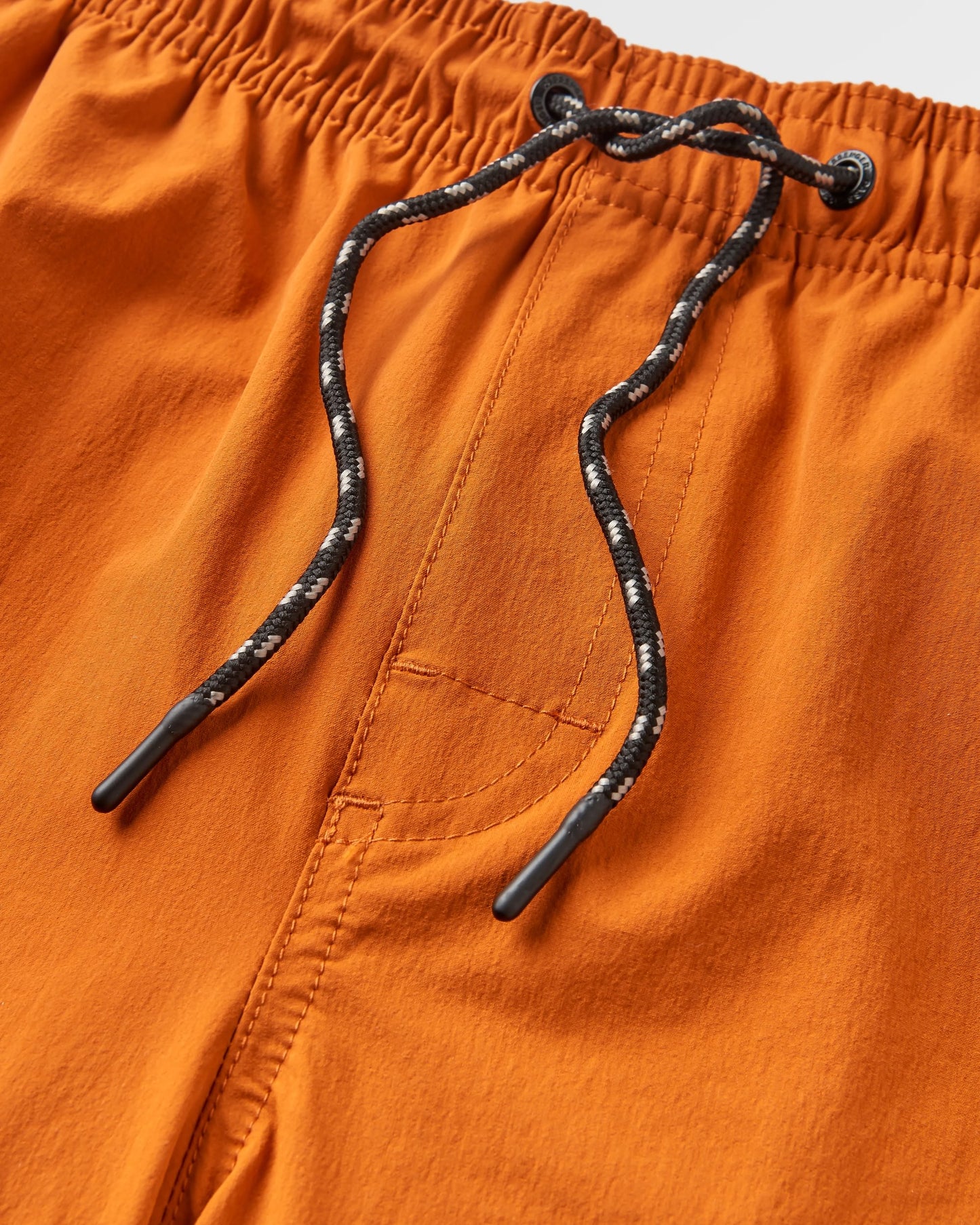 Drifter Beach Lined Short - Sunset Orange - Flatlay