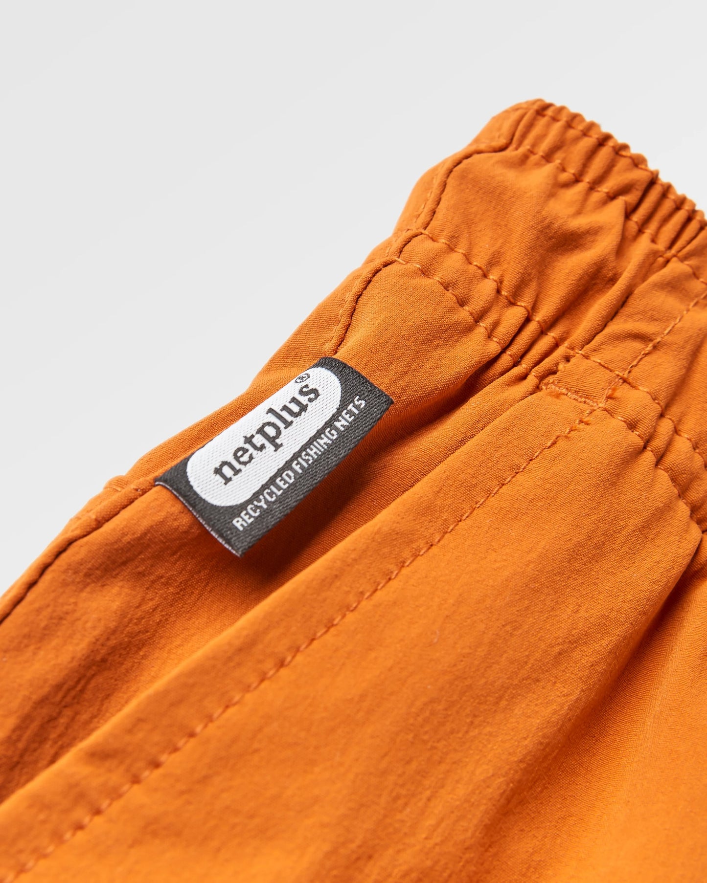 Drifter Beach Lined Short - Sunset Orange - Flatlay