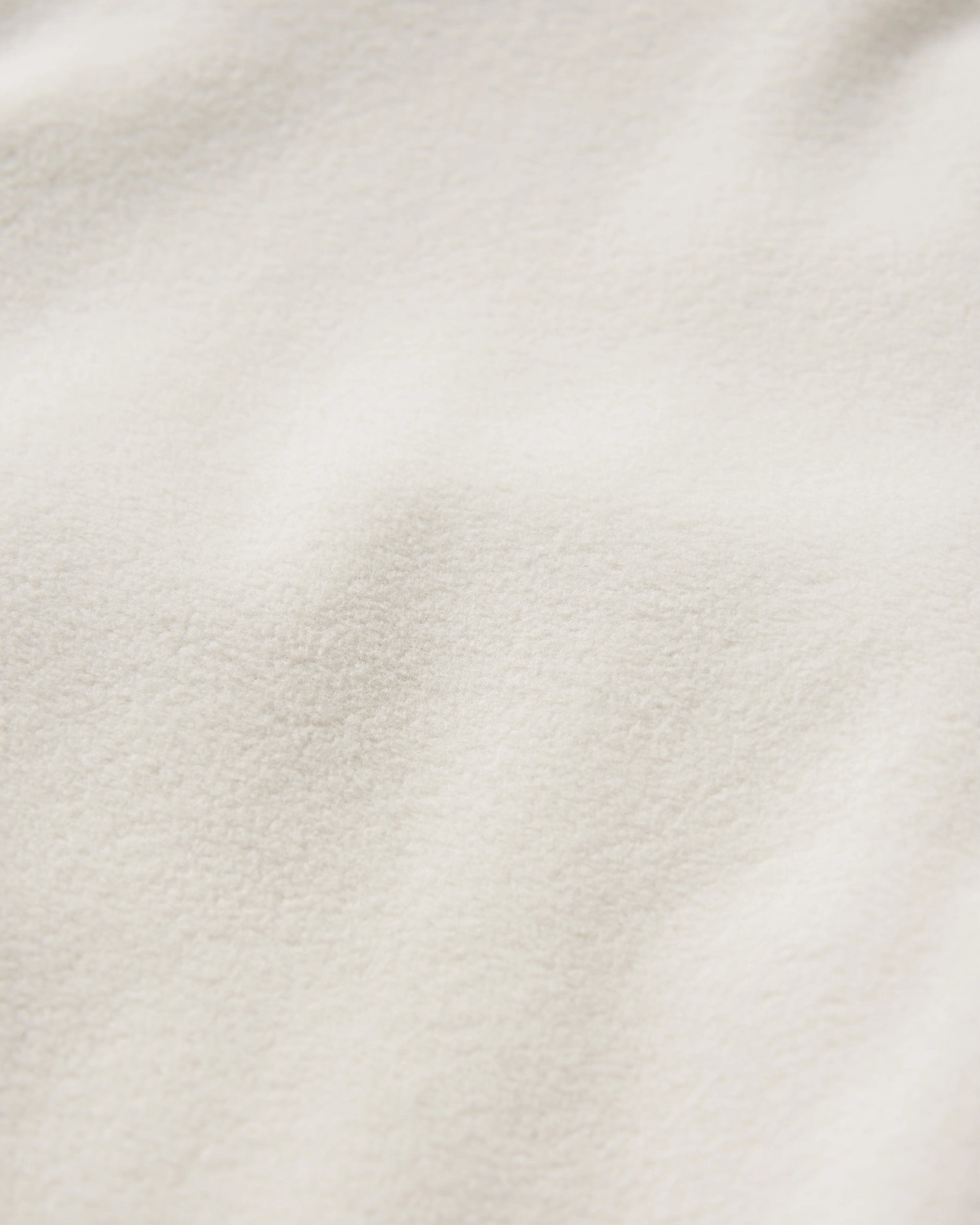 Ayla Recycled Micro Polartec® Fleece - Vintage White - Flatlay