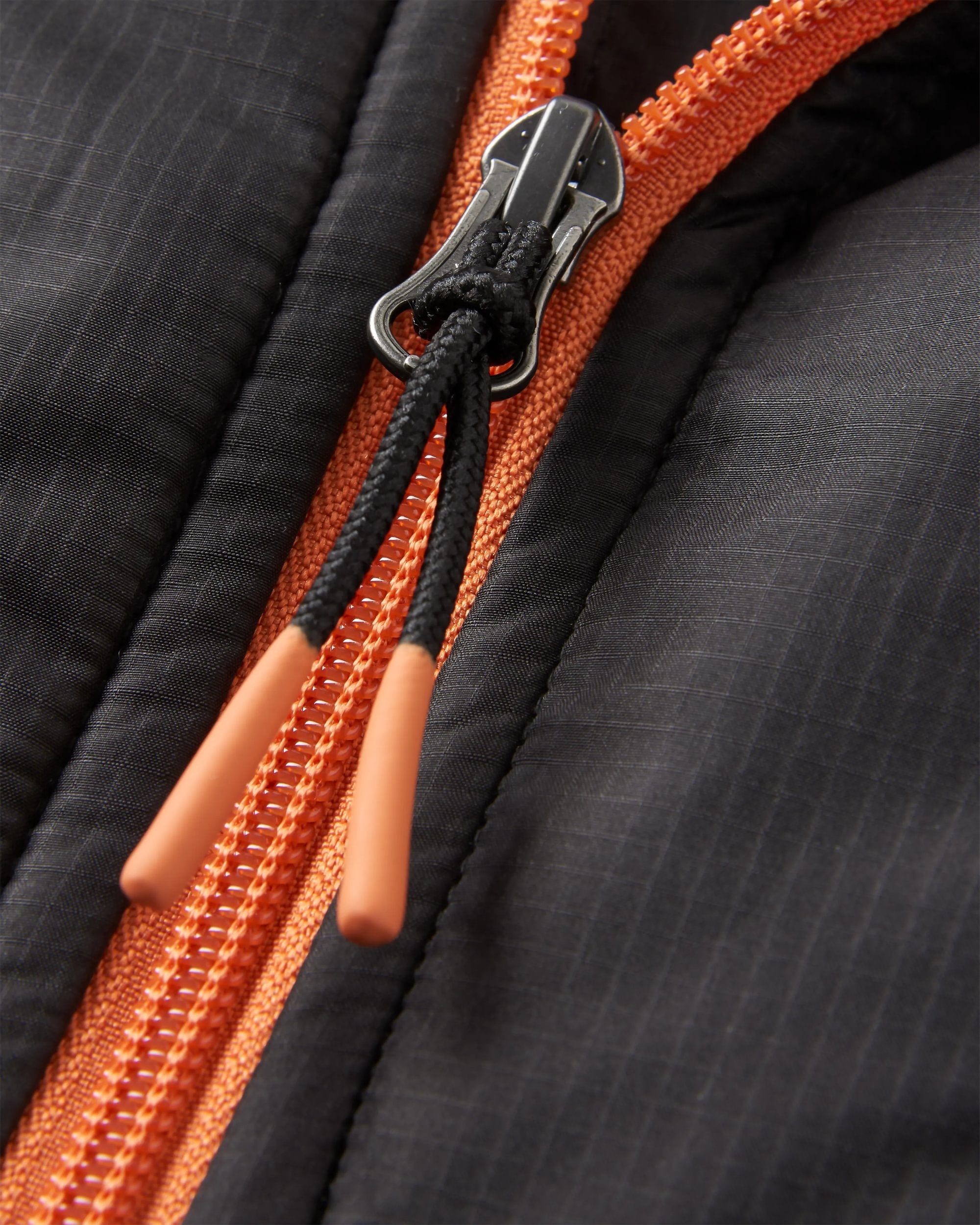 Woodland Hoodless Recycled Polar Fleece - Grey Marl/Khaki - Flatlay