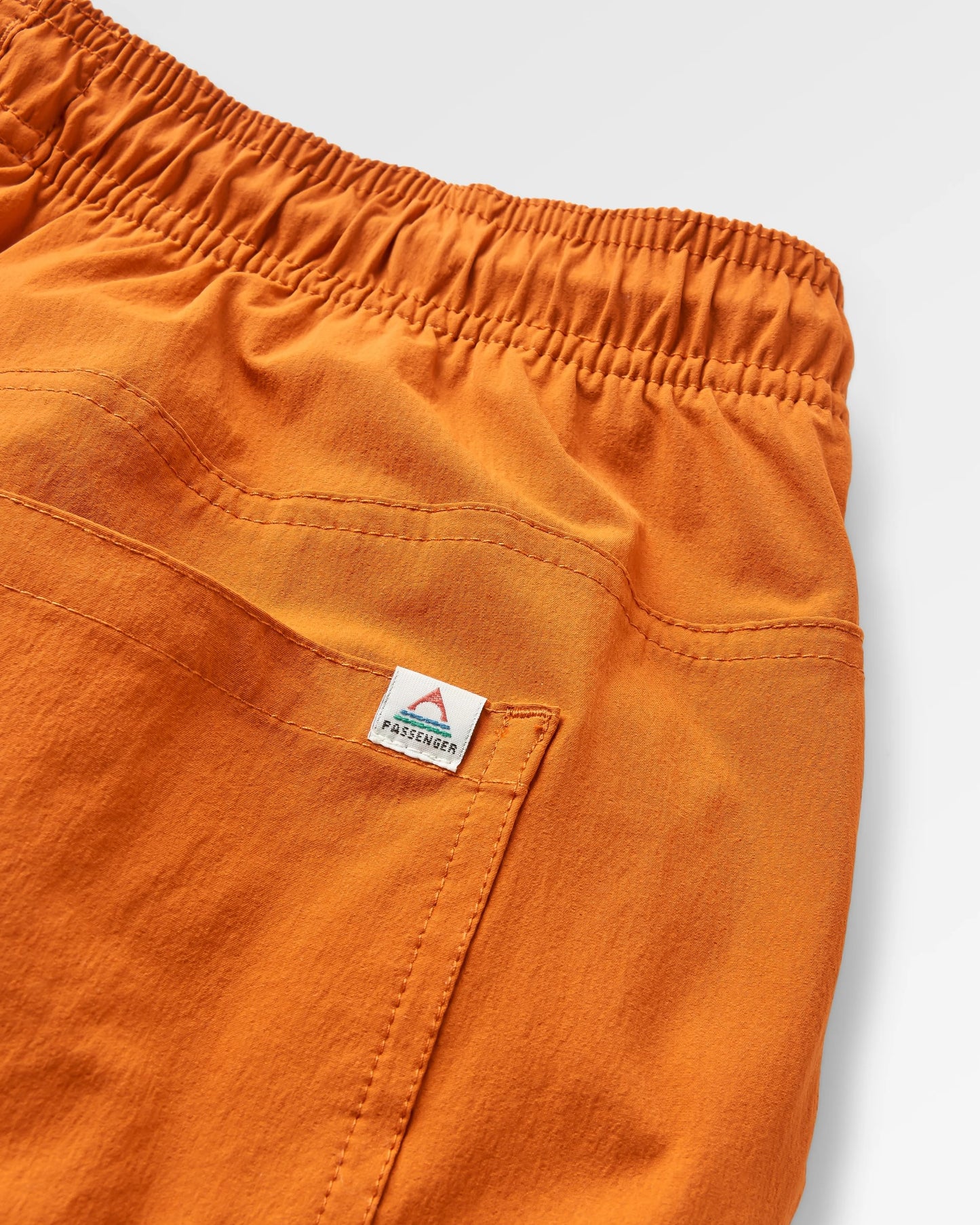 Drifter Beach Lined Short - Sunset Orange - Flatlay