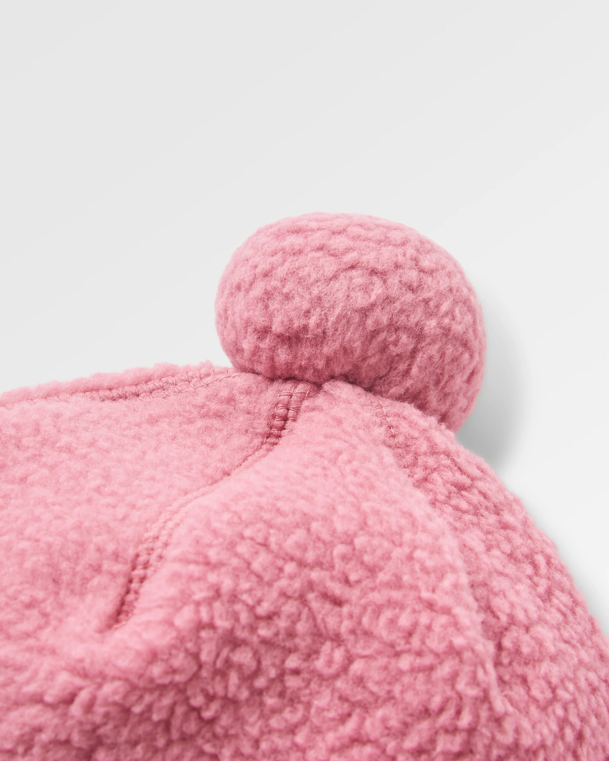 Snow Recycled Sherpa Beanie - Pink Haze - Flatlay