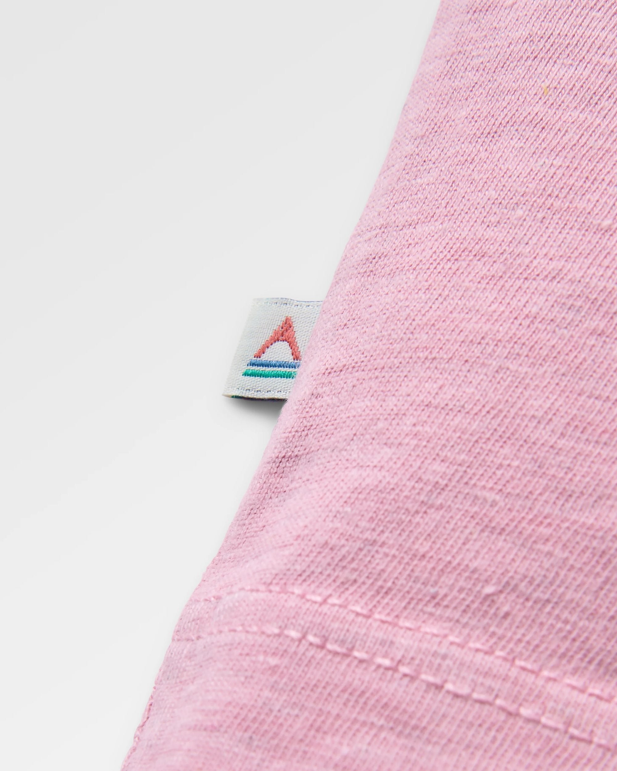 Heritage Recycled Relaxed Fit T-Shirt - Pink Haze - Flatlay
