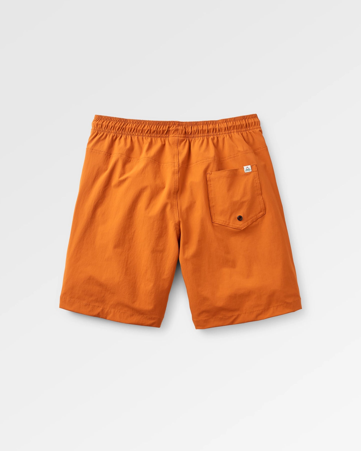 Drifter Beach Lined Short - Sunset Orange - Flatlay