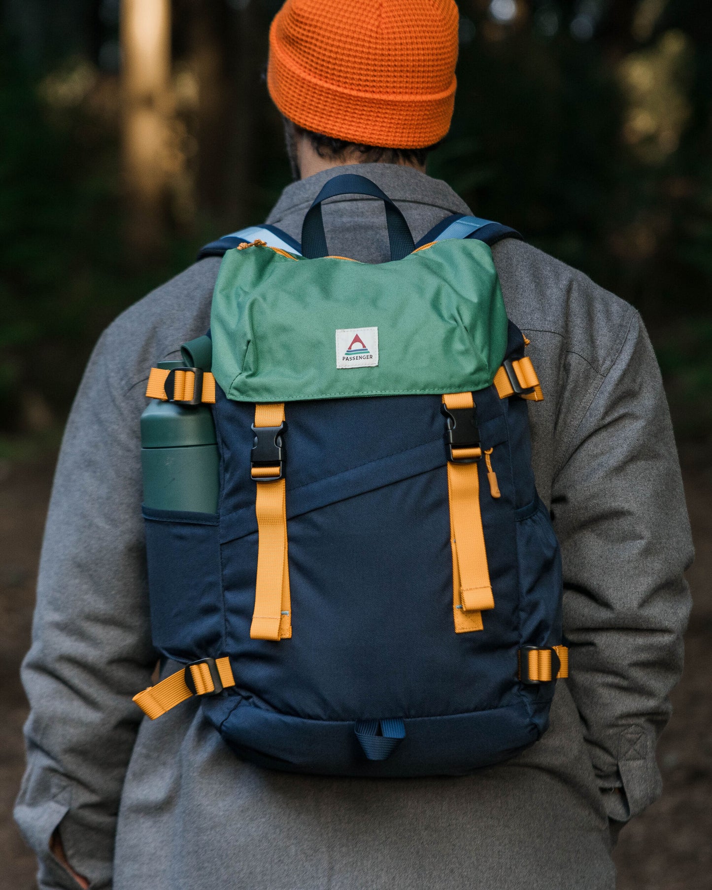 Boondocker Recycled 26L Backpack - Navy/ Laurel Green - Lifestyle - Male