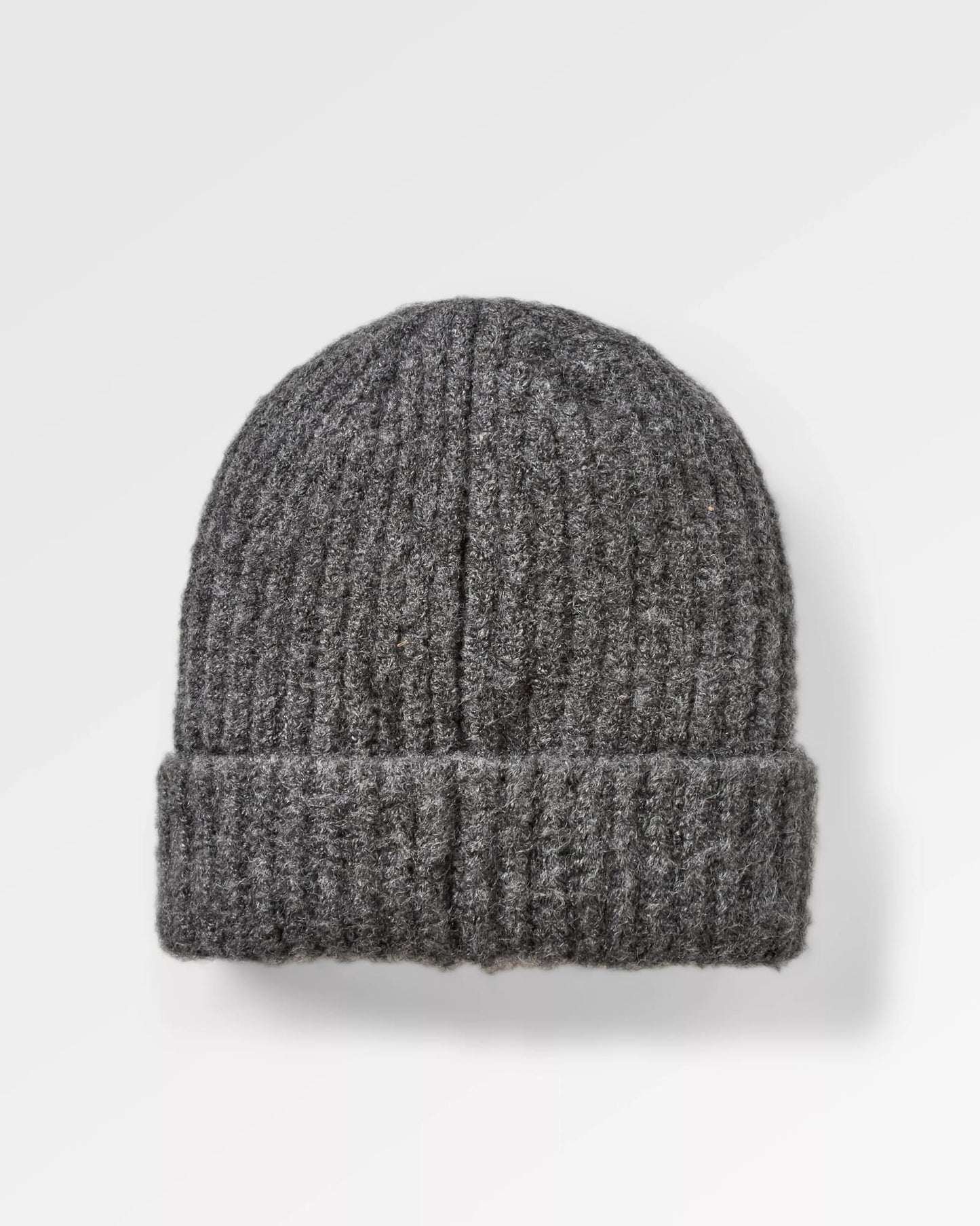 Redwood Fleece Lined Recycled Beanie - Grey - Flatlay
