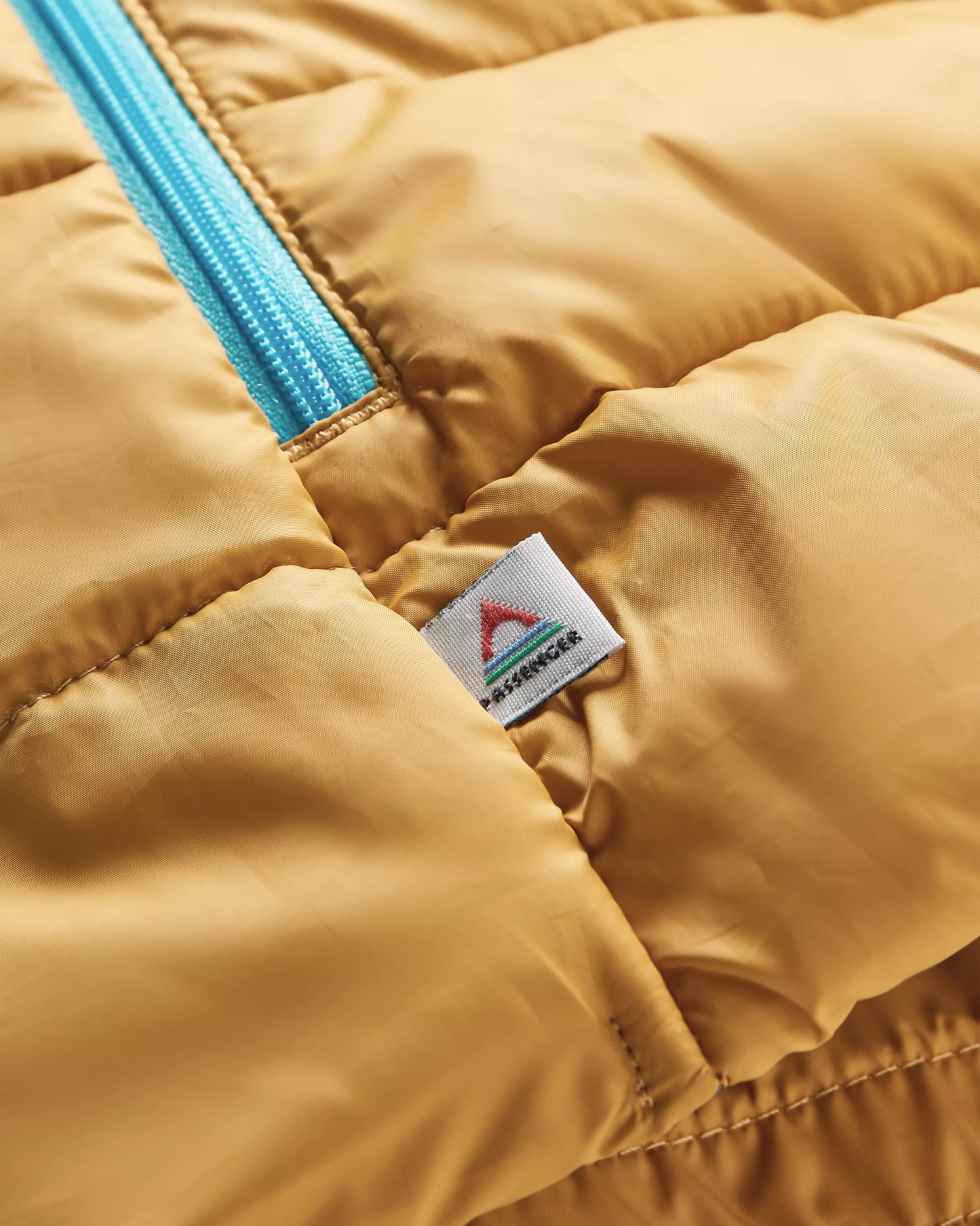 Pow Recycled 2.0 Insulated Jacket - Mustard Gold - Flatlay