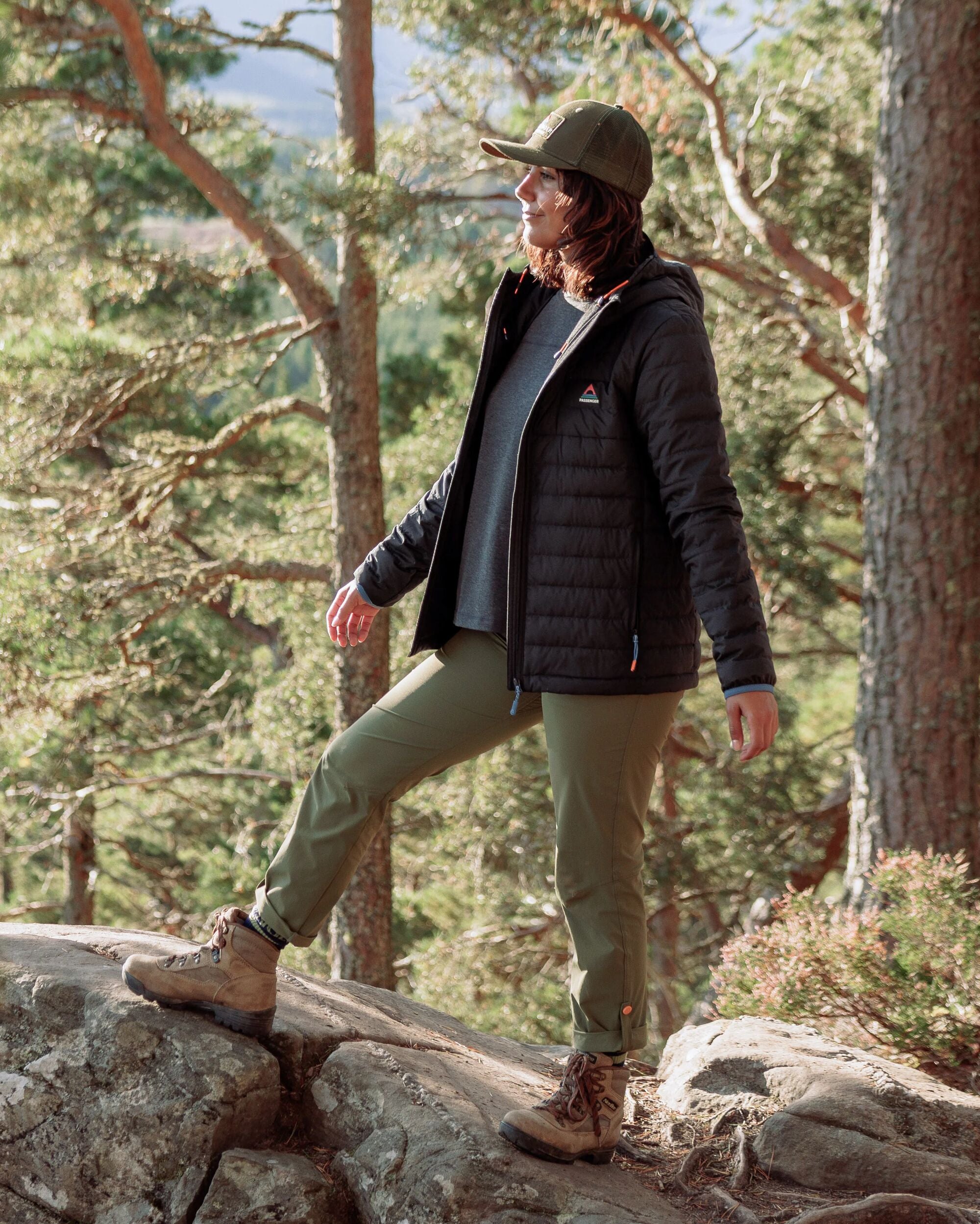 365 Trail Roll Up Trouser - Khaki - Lifestyle