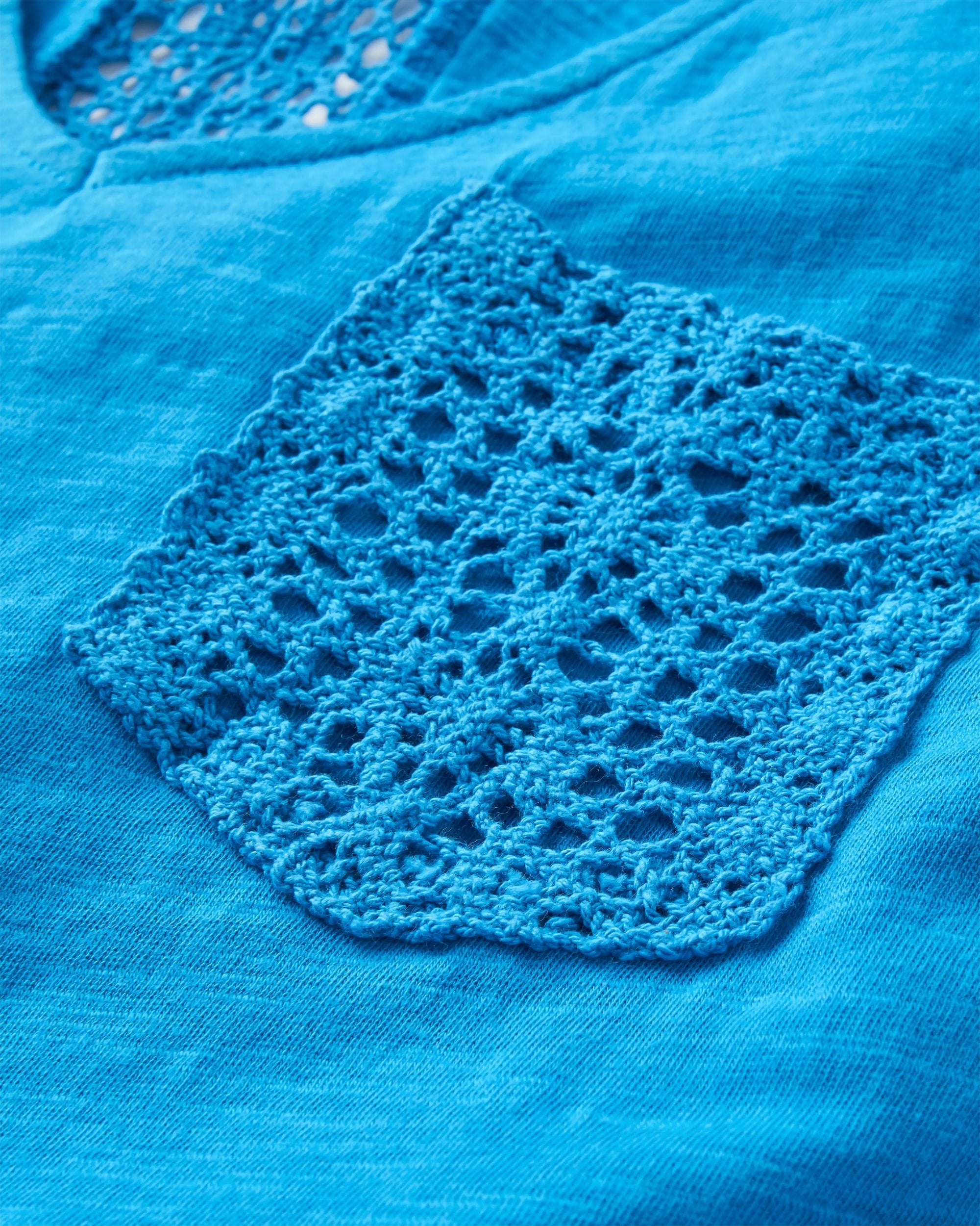 Rivergate Recycled Cotton Dress - Bluejay - Flatlay