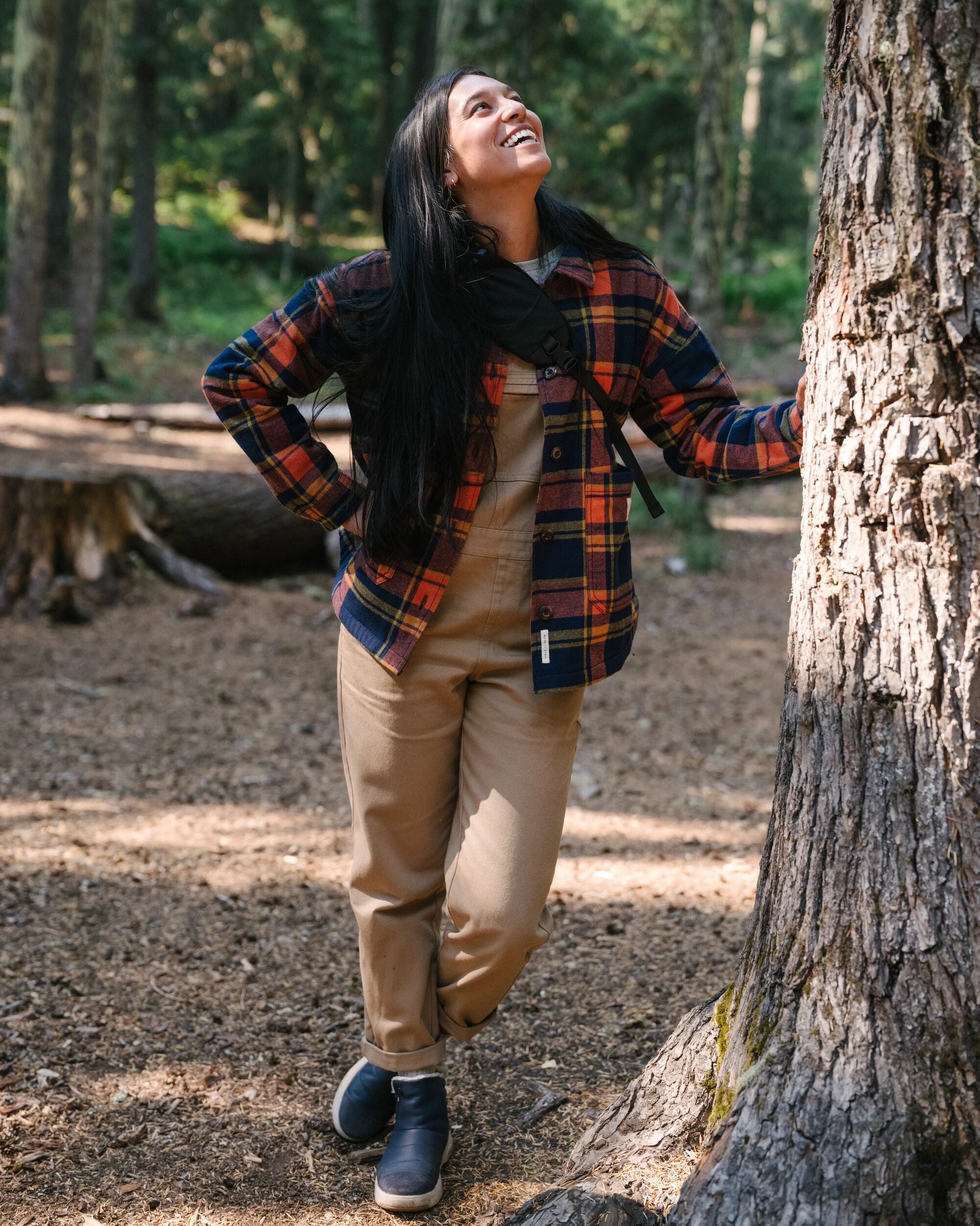 Shuffle Organic Cotton Dungarees - Elmwood -