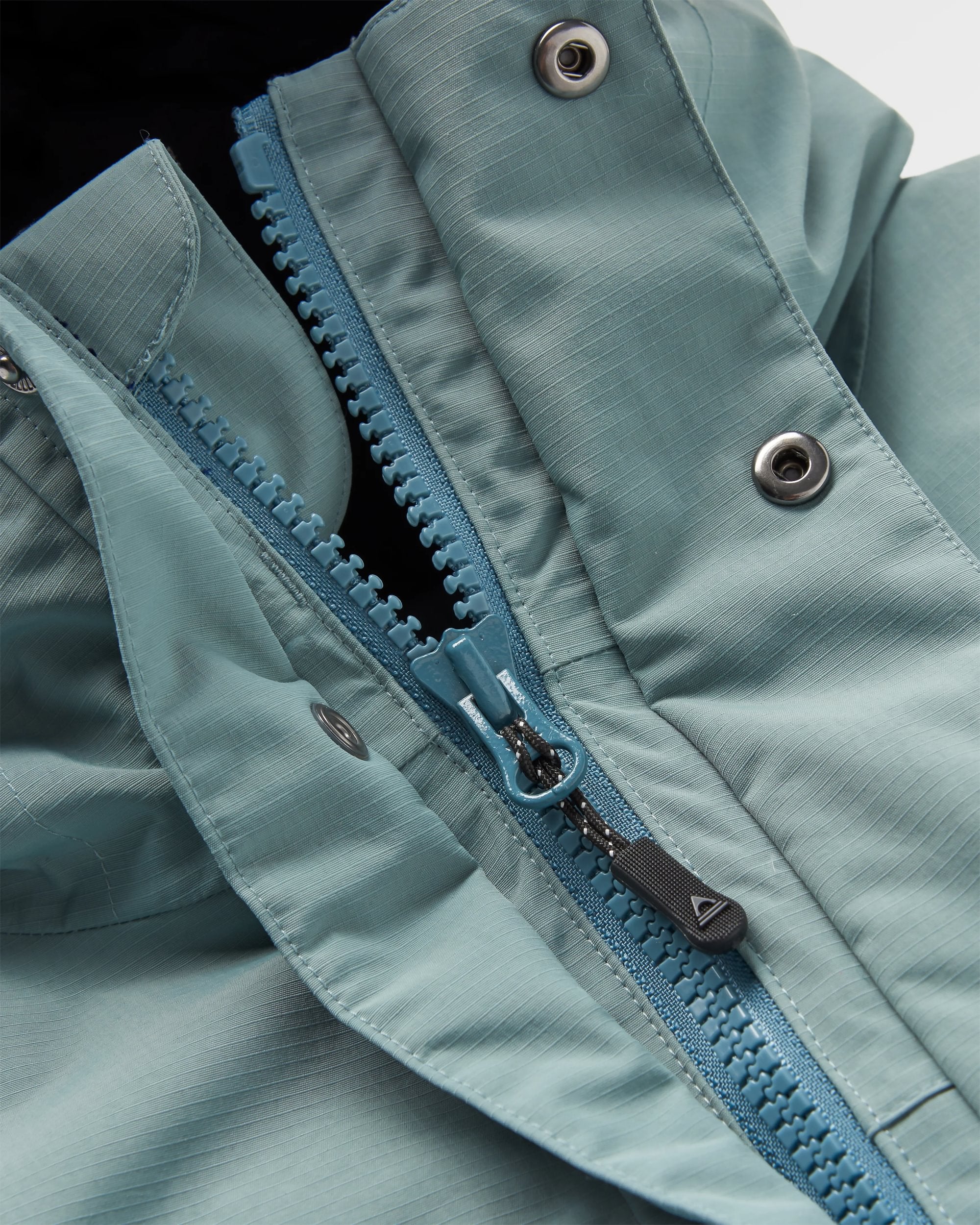 Explorer Waterproof Down Parka - Stormy Sea - Flatlay