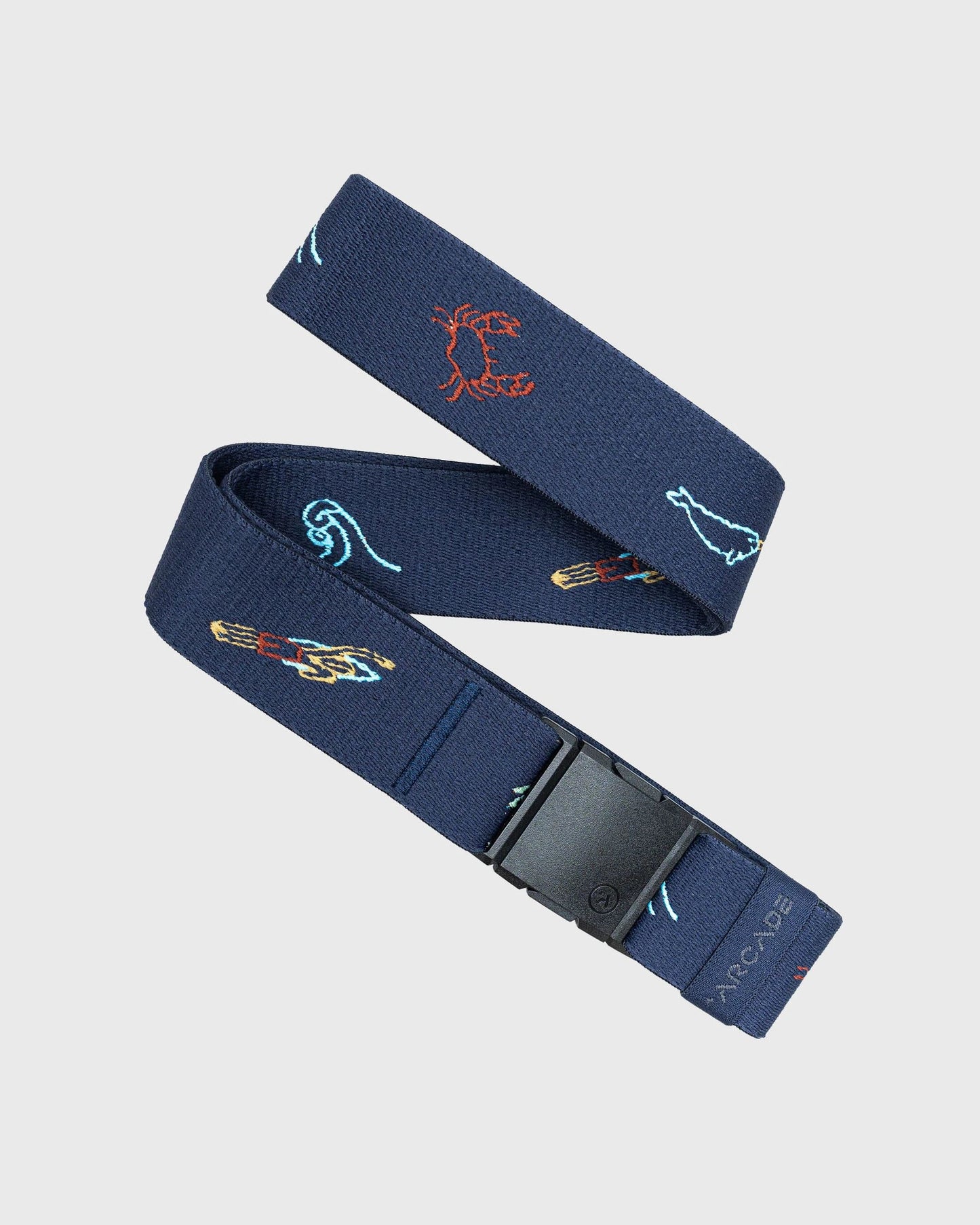 Arcade Belts Save the Waves - Navy - Flatlay