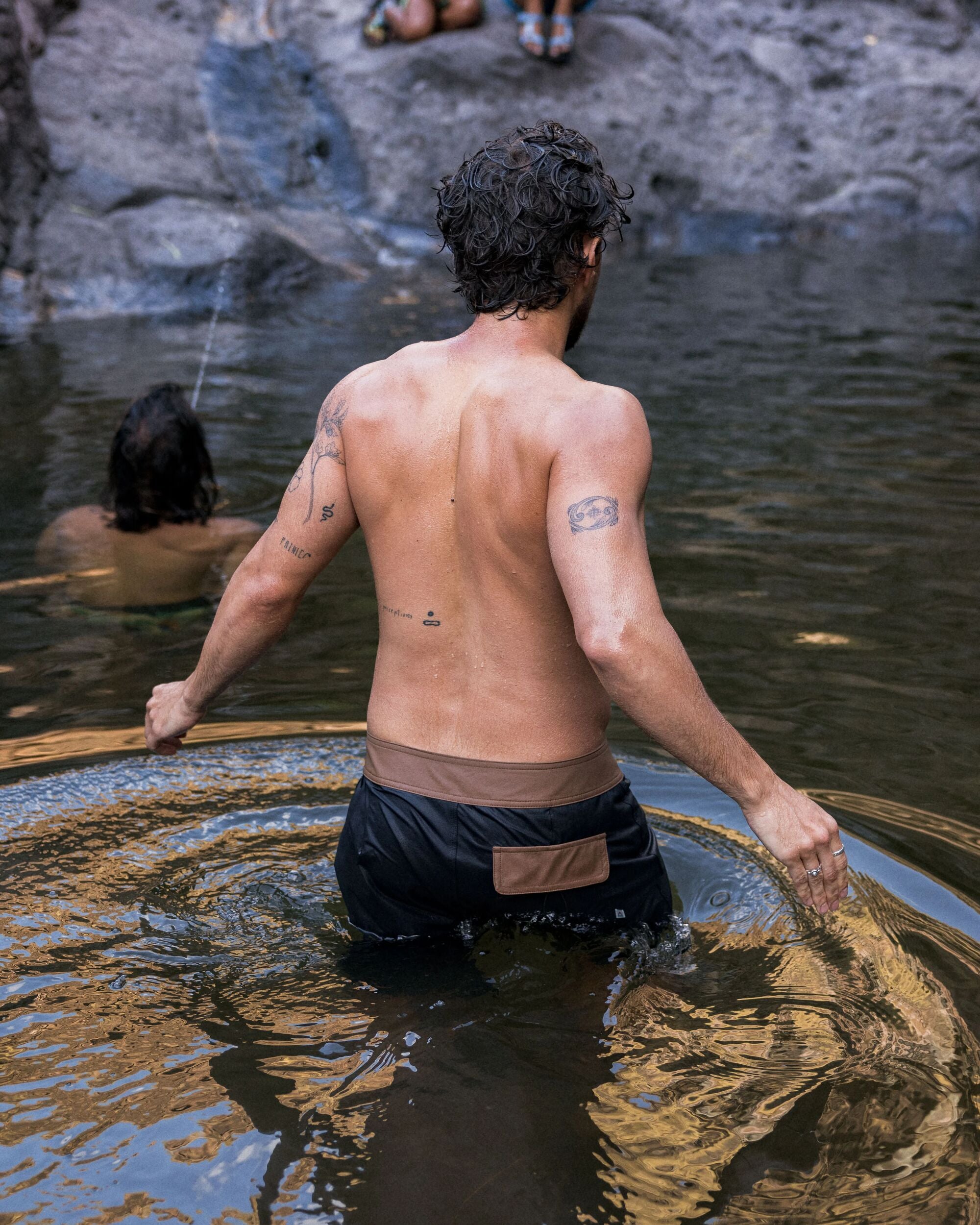 Cruiser NetPlus® Recycled 21" Boardshort - Black - Lifestyle