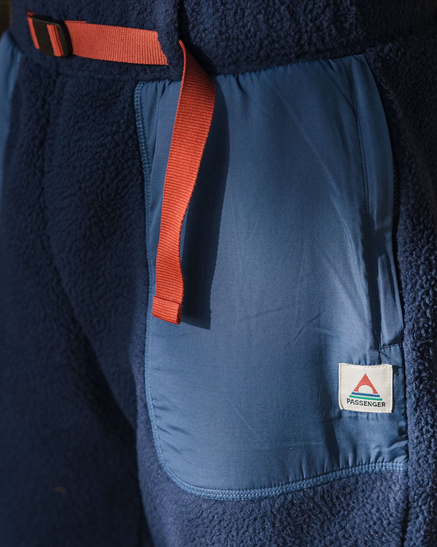 Offgrid Recycled Sherpa Fleece Jogger - Rich Navy