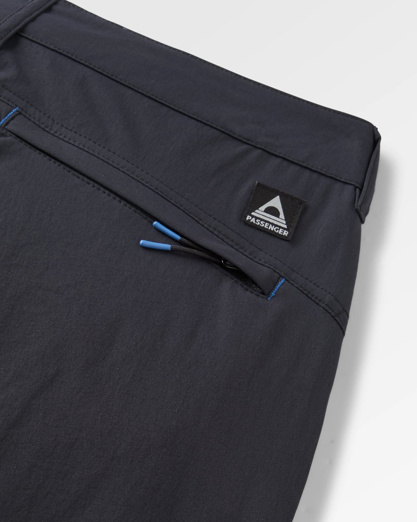 365 Trail Roll Up Trouser 2.0 - Black - Flatlay