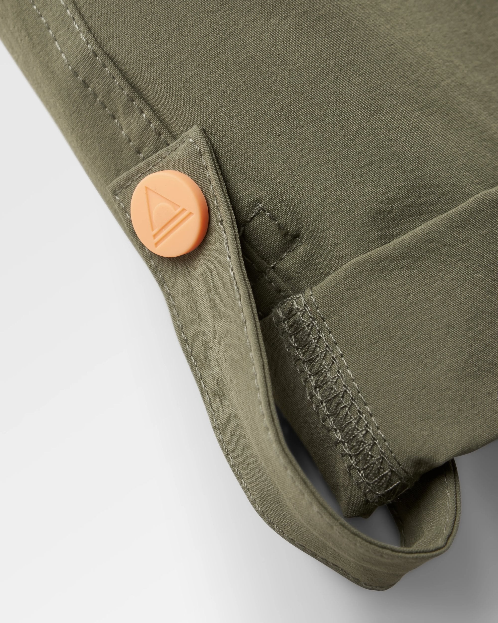 365 Trail Roll Up Trouser - Khaki - Flatlay