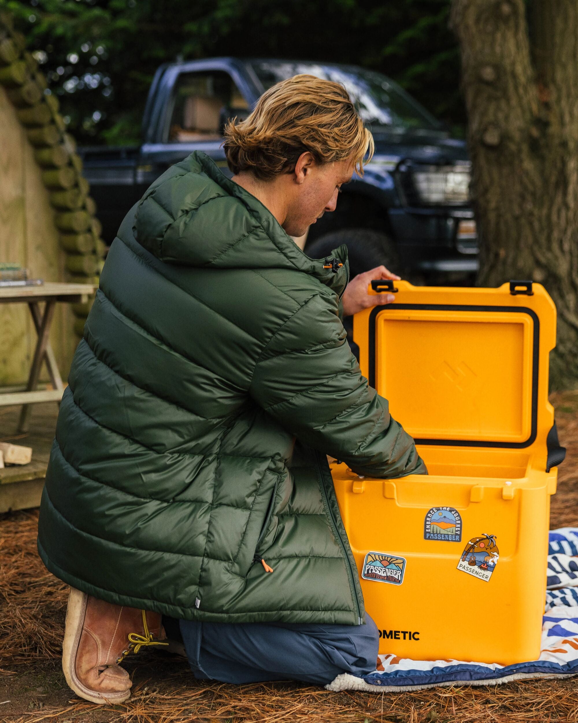 Flynn Recycled Insulated Jacket - Fir Tree - Lifestyle