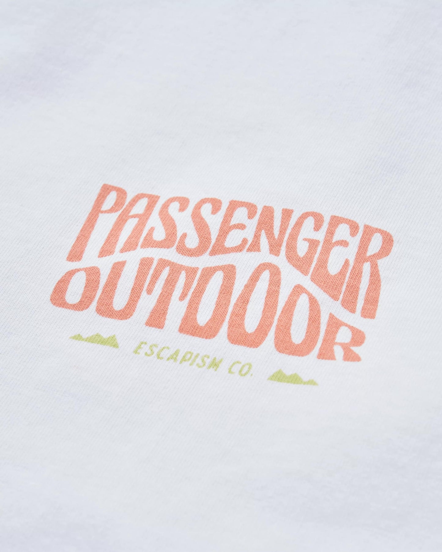 Yuca Recycled Relaxed Fit T-Shirt - White - Flatlay