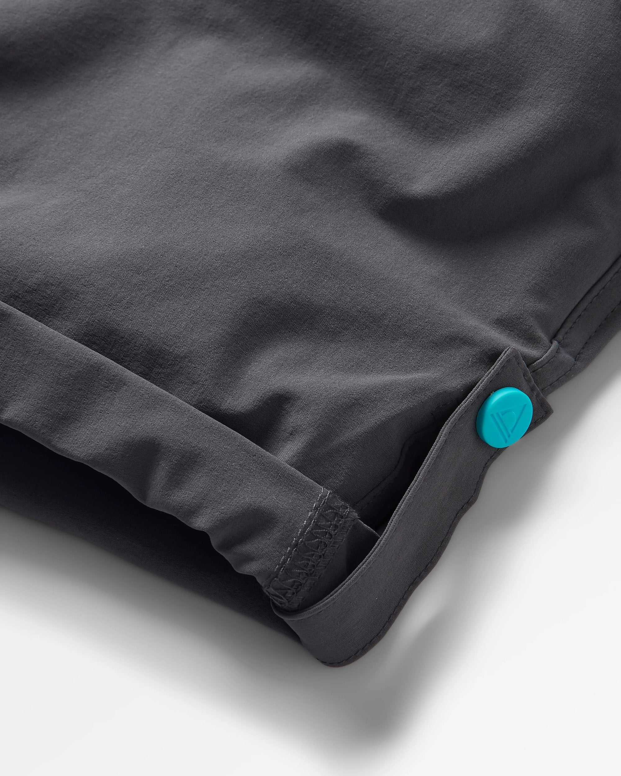 365 Trail Roll-Up Short - Charcoal - Flatlay