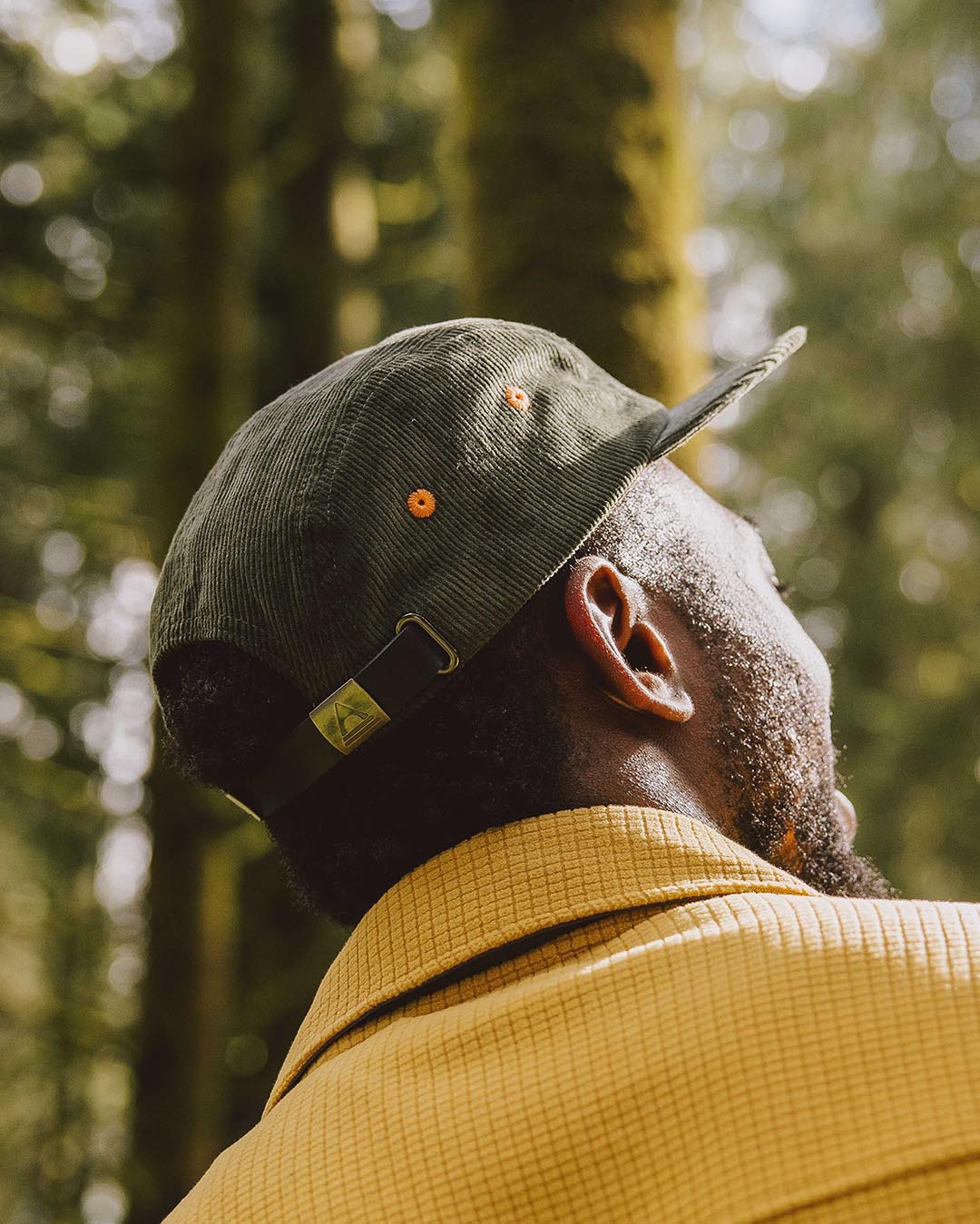 Fixie Recycled Cord 5 Panel Cap - Khaki - Lifestyle - Male