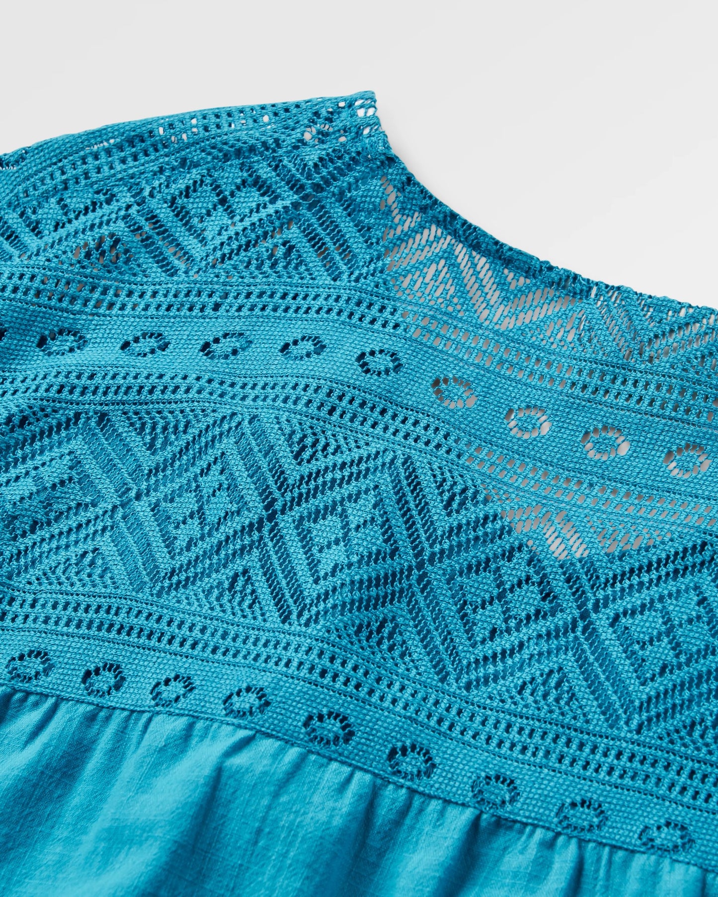 Flurry LS Woven - Bluejay - Flatlay