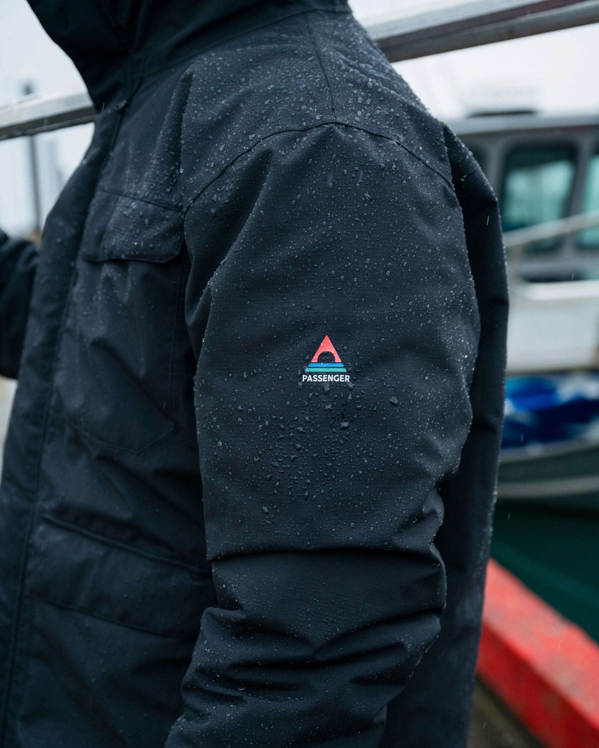 Explorer Waterproof Down Parka - Black - Lifestyle