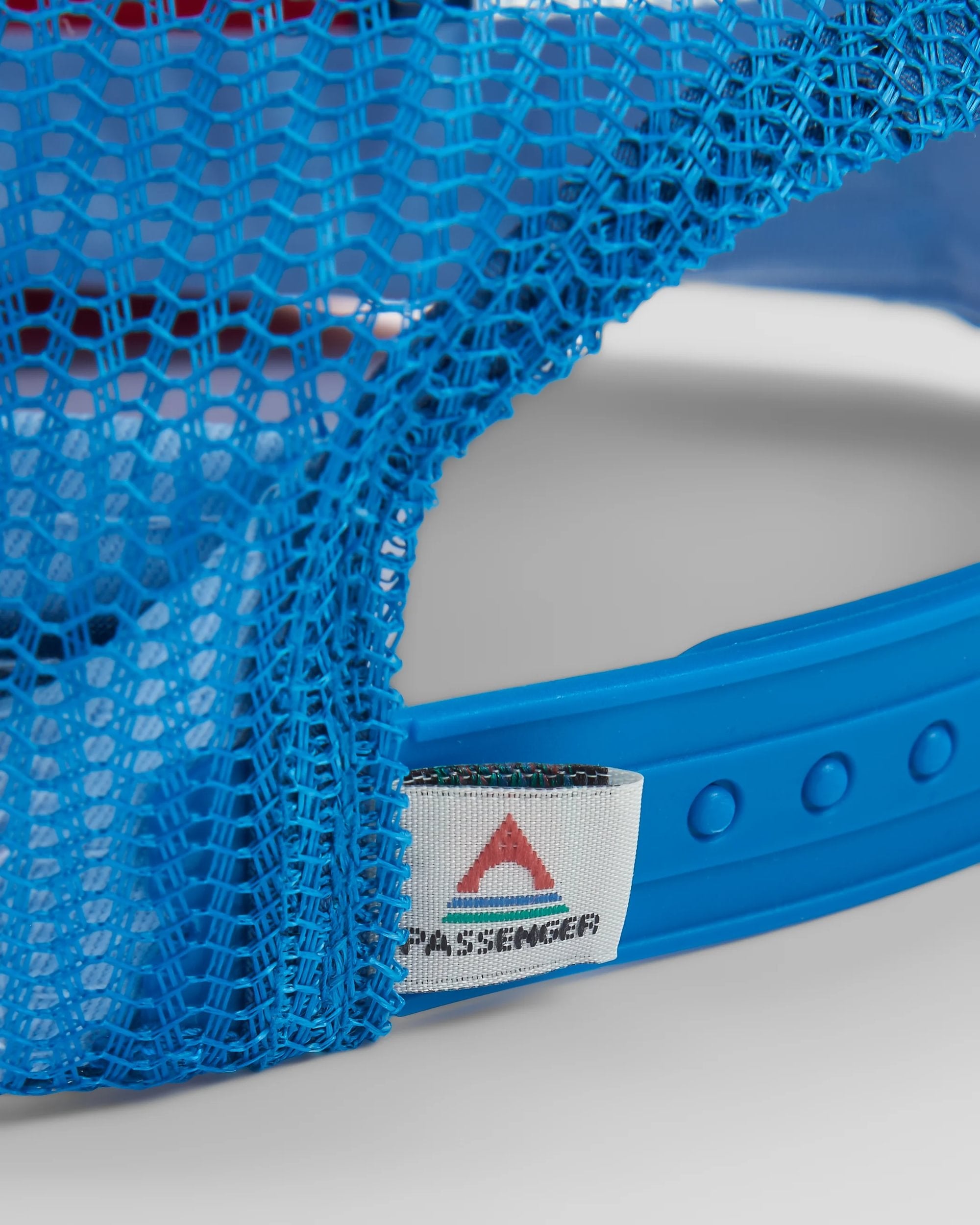 Escapism Snapback Trucker Cap - Moonlight Blue/Red Spice - Flatlay