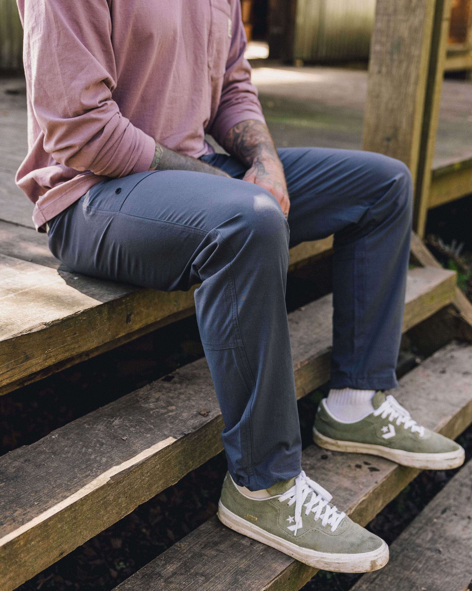 Traveller Trouser - Charcoal - Lifestyle