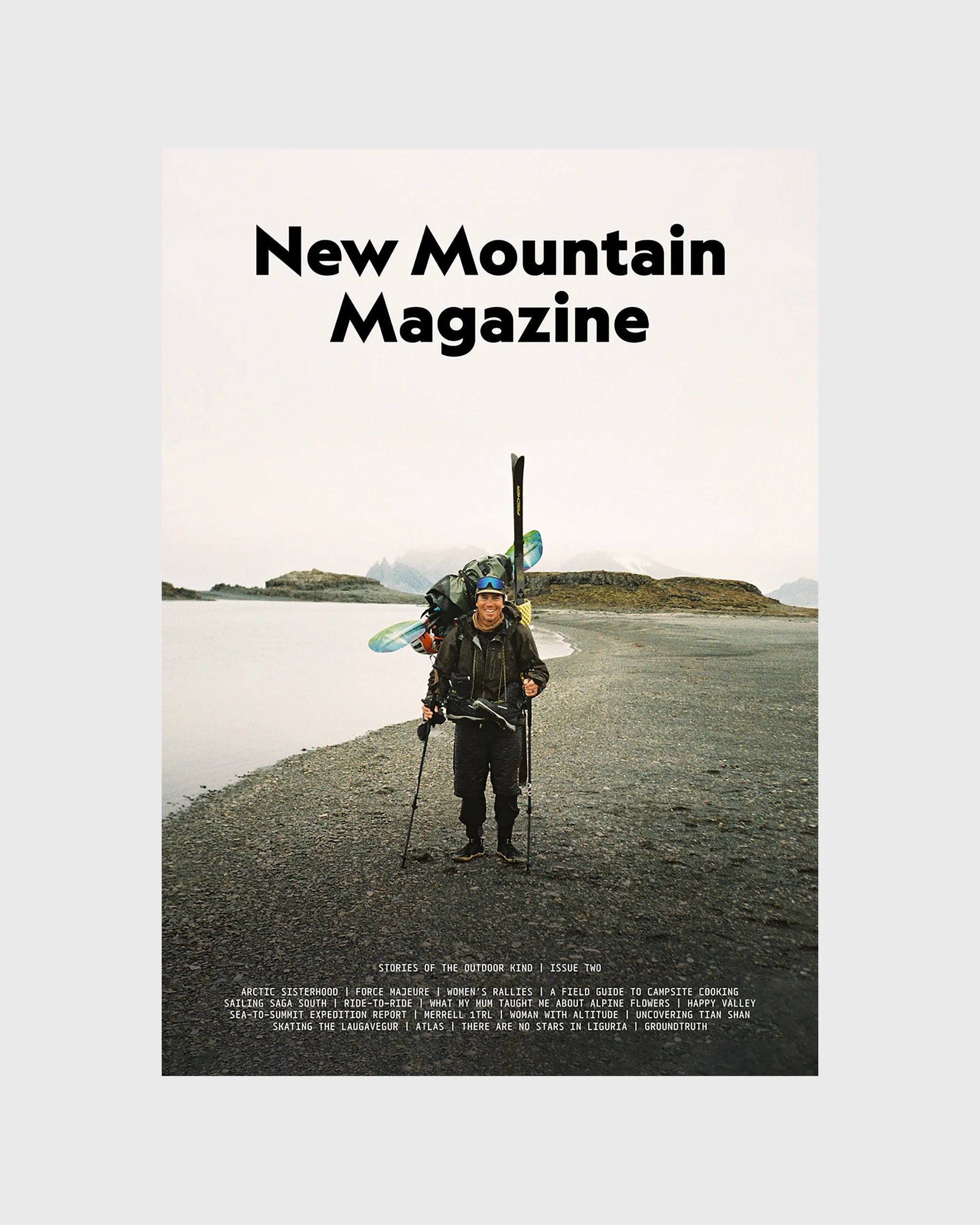 New Mountain Magazine Issue Two - Flatlay