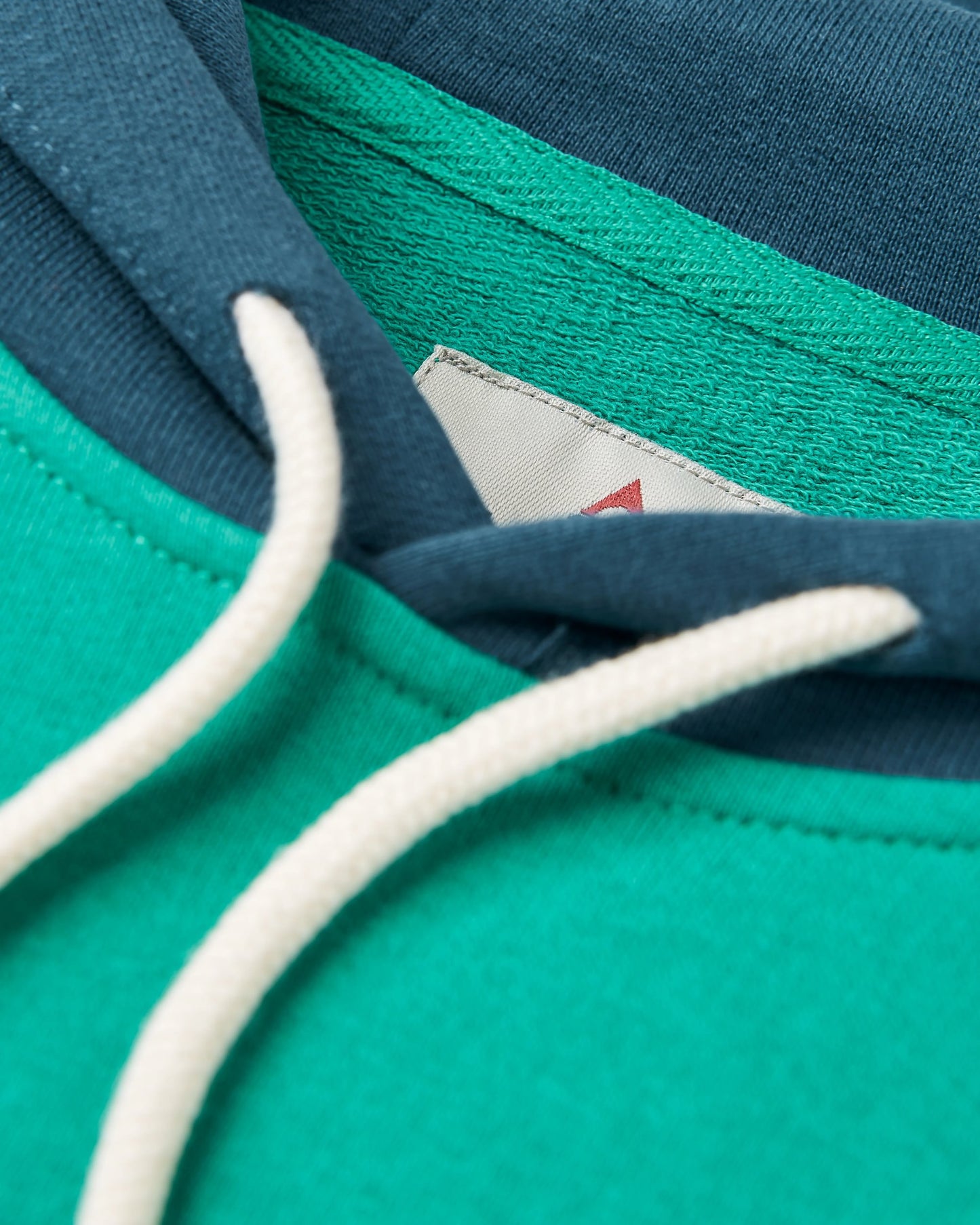Riser Organic Cotton Hoodie - Greenlake - Flatlay