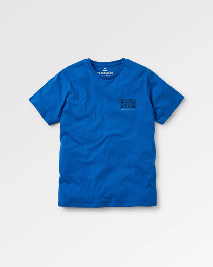 Yuca Organic Cotton T-Shirt - Azure Blue Marl