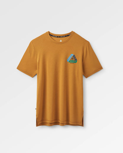 Trail Active Recycled T-shirt - Dusty Ochre