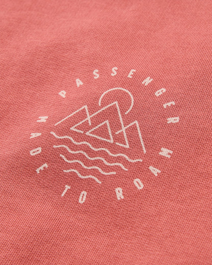 Escapism Sweatshirt - Redwood - Flatlay