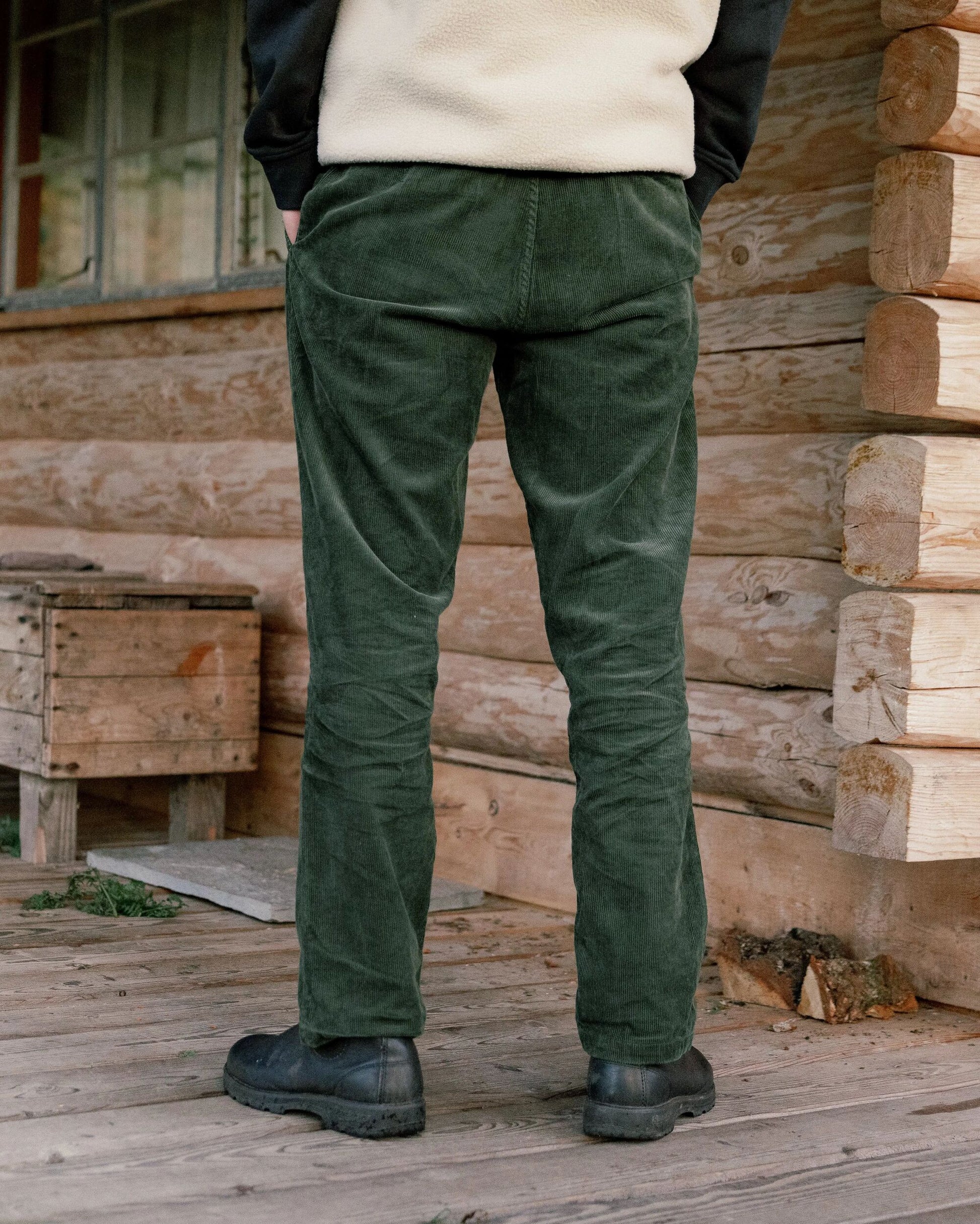 Adventurer Cord Trouser - Fir Tree