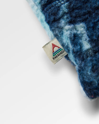 Fairbanks Recycled Sherpa Gilet - Frost Rich Navy - Flatlay