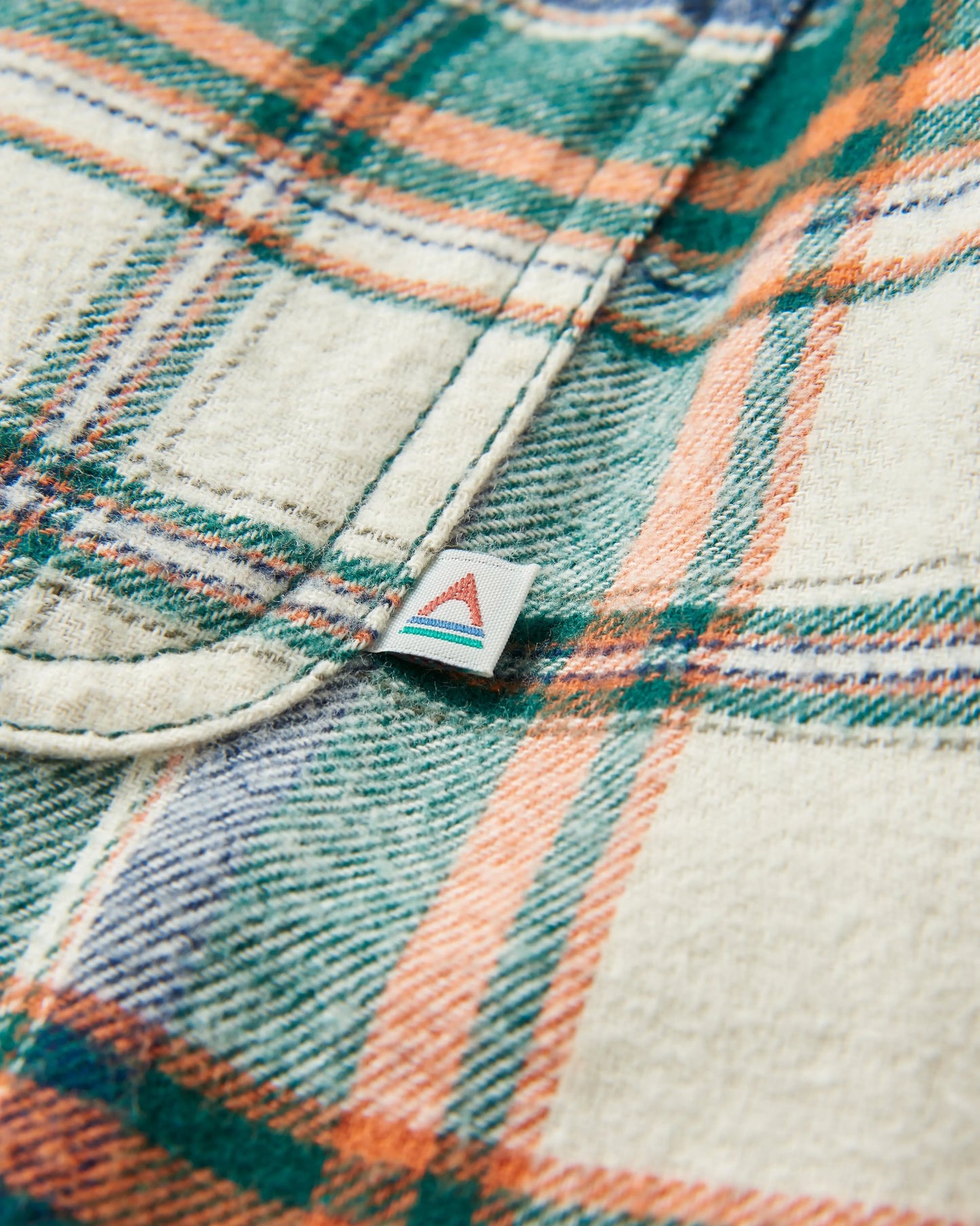 Freestyle Sherpa-Lined Overshirt - Birch/Rain Forest Check