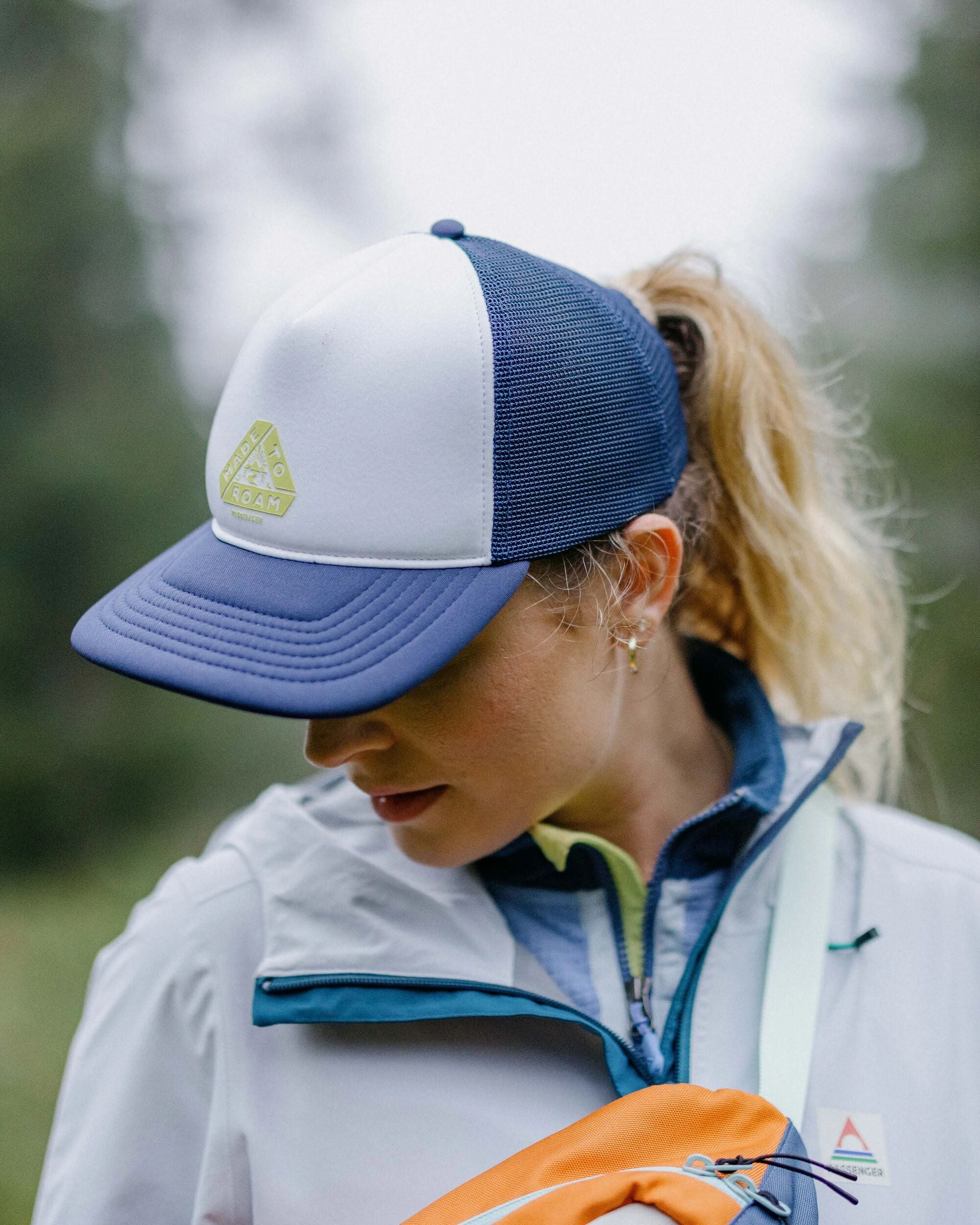 Trail Active Trucker Cap - Rich Navy - Lifestyle - Female