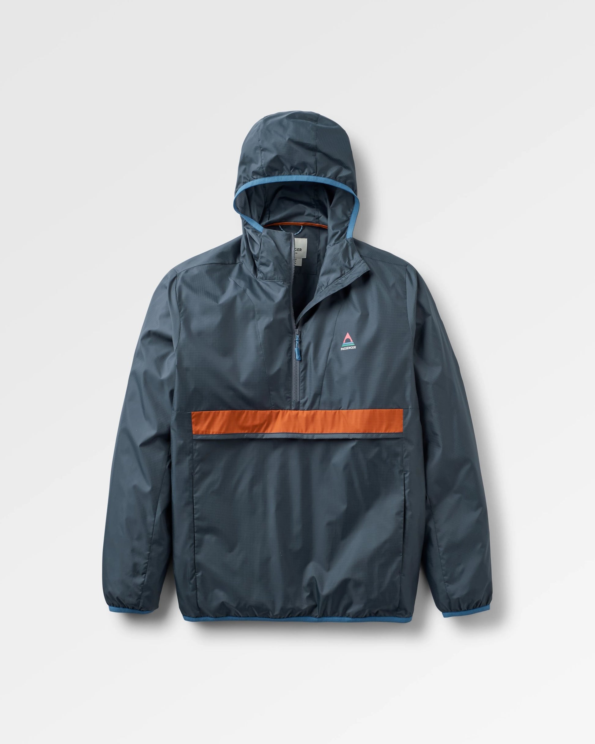 Viento Recycled Windshell Anorak - Charcoal