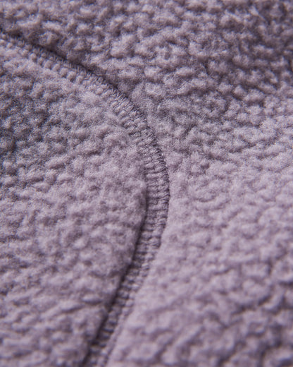 Offgrid 2.0 1/2 Zip Recycled Sherpa Fleece - Dusty Lilac