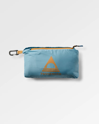 Northstar Down Recycled Jacket - Retro Blue/Tidal Blue - Flatlay