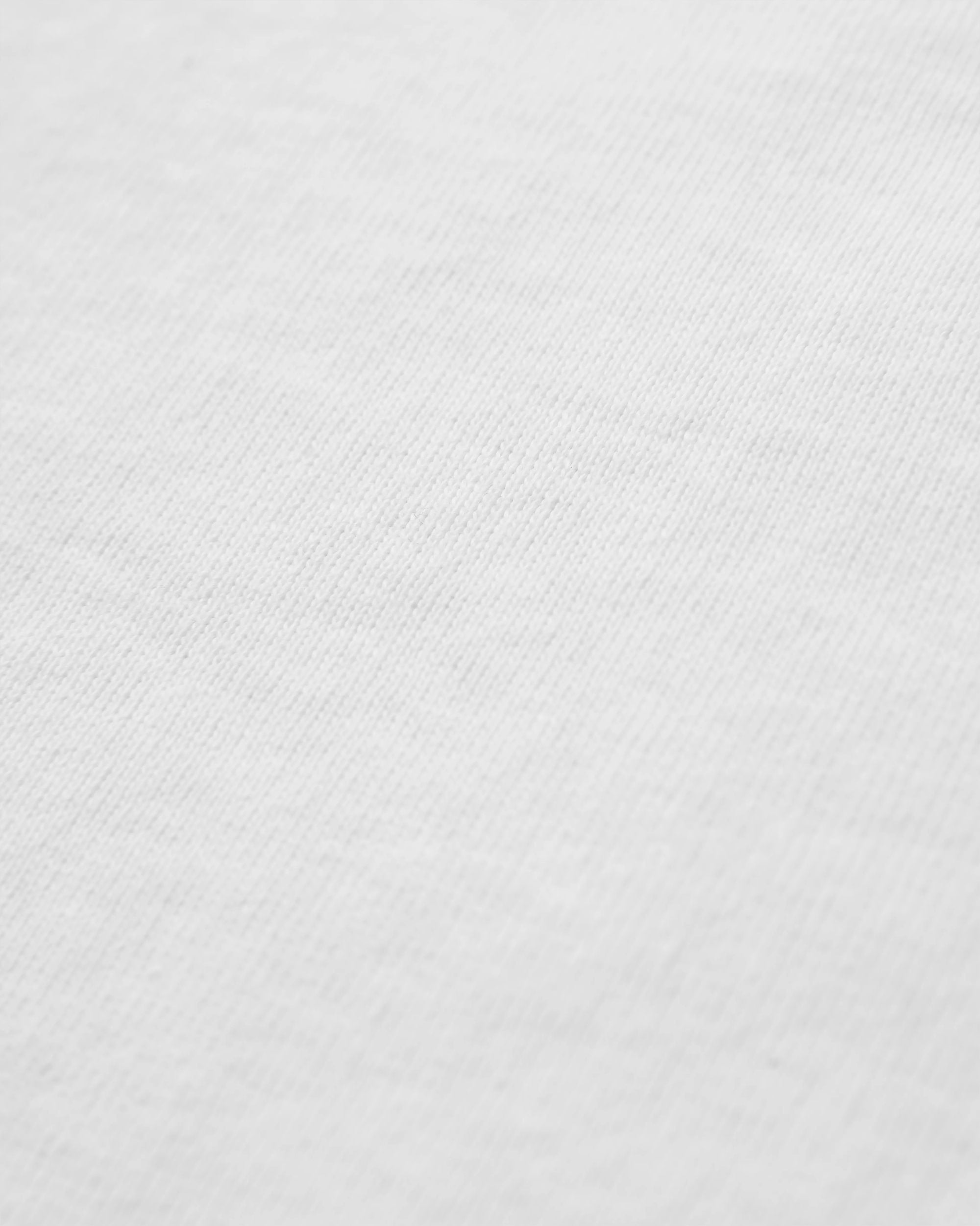 Penida Recycled Cotton T-Shirt - White - Flatlay