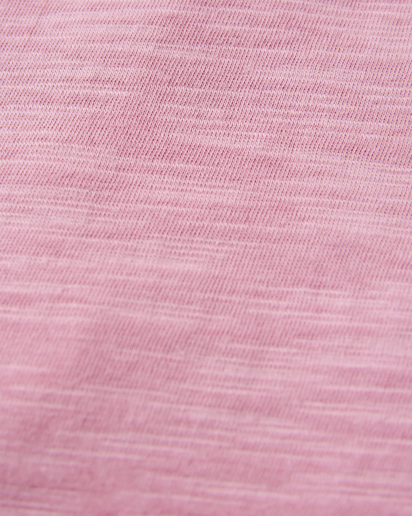 Laidback Recycled Cotton T-Shirt - Pink Haze - Flatlay