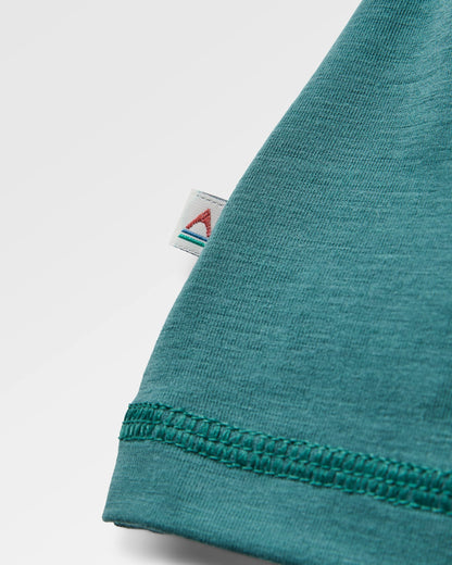 Sedona Drirelease® Recycled Active LS T-Shirt - Deep Ocean - Flatlay