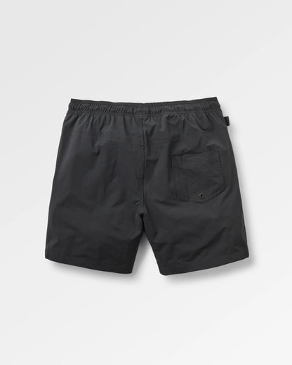 Drifter Beach Linerless Short - Black - Flatlay